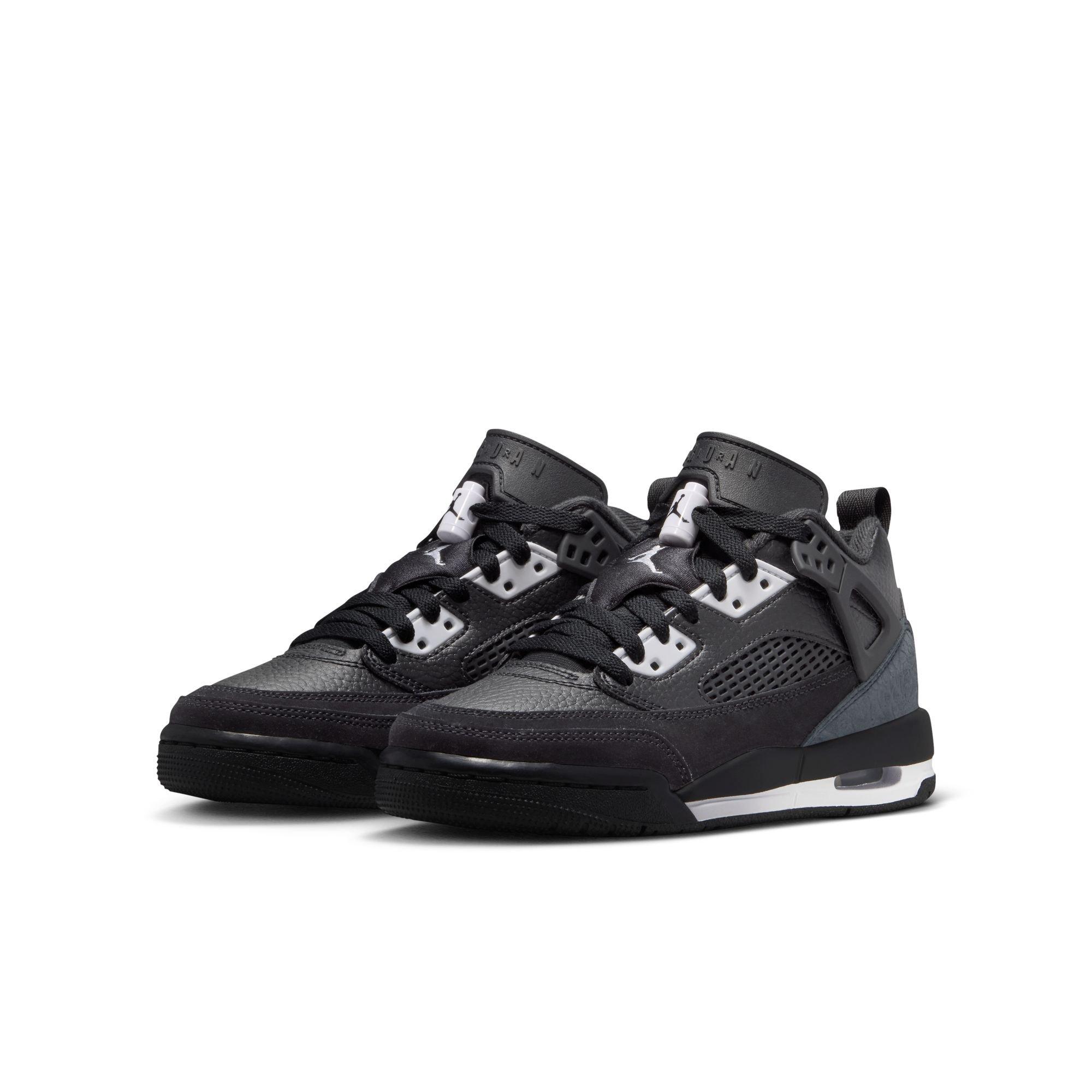 Jordan Spizike Low Grade School Boys' "Black/White/Anthracite" Shoe