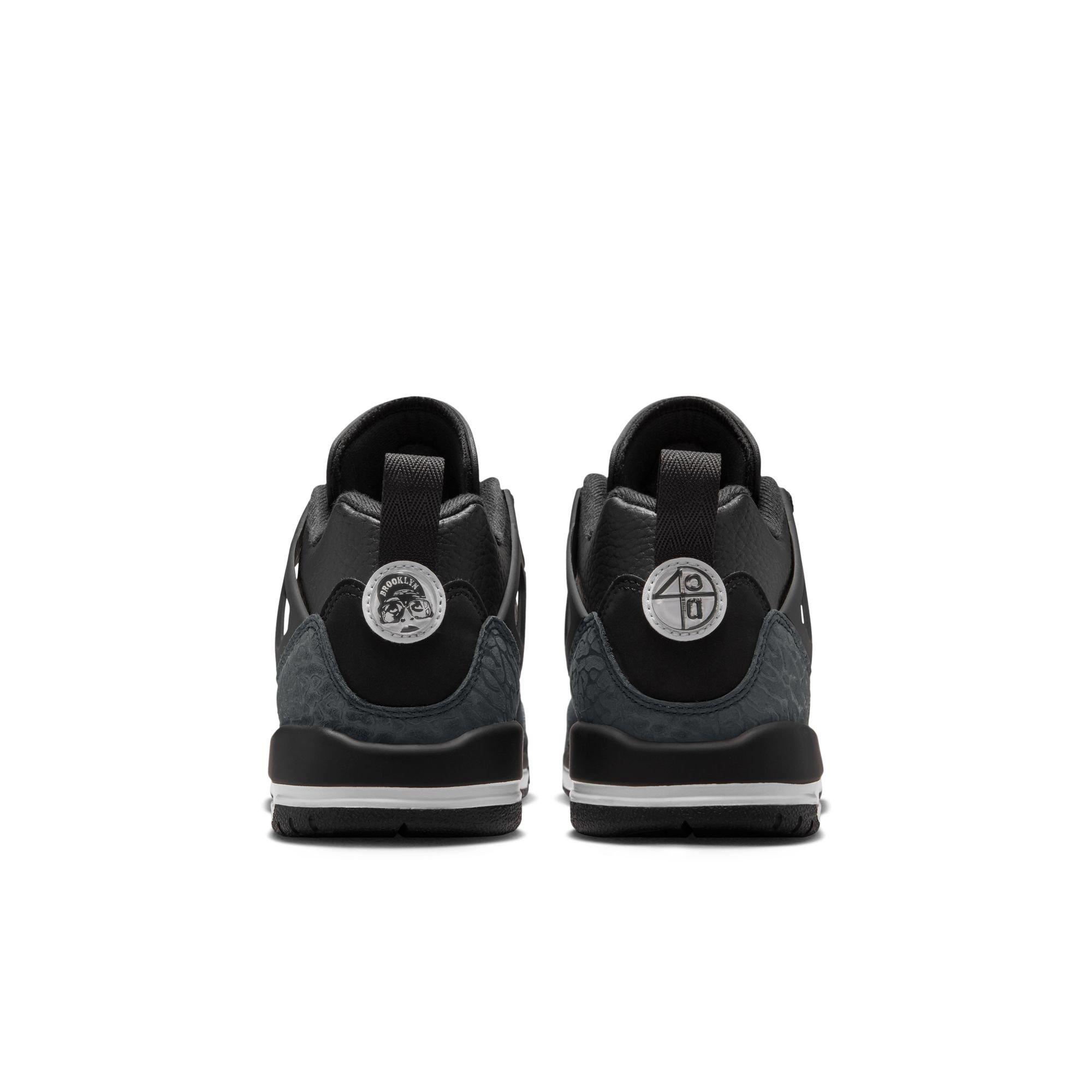 Jordan Spizike Low Grade School Boys' "Black/White/Anthracite" Shoe