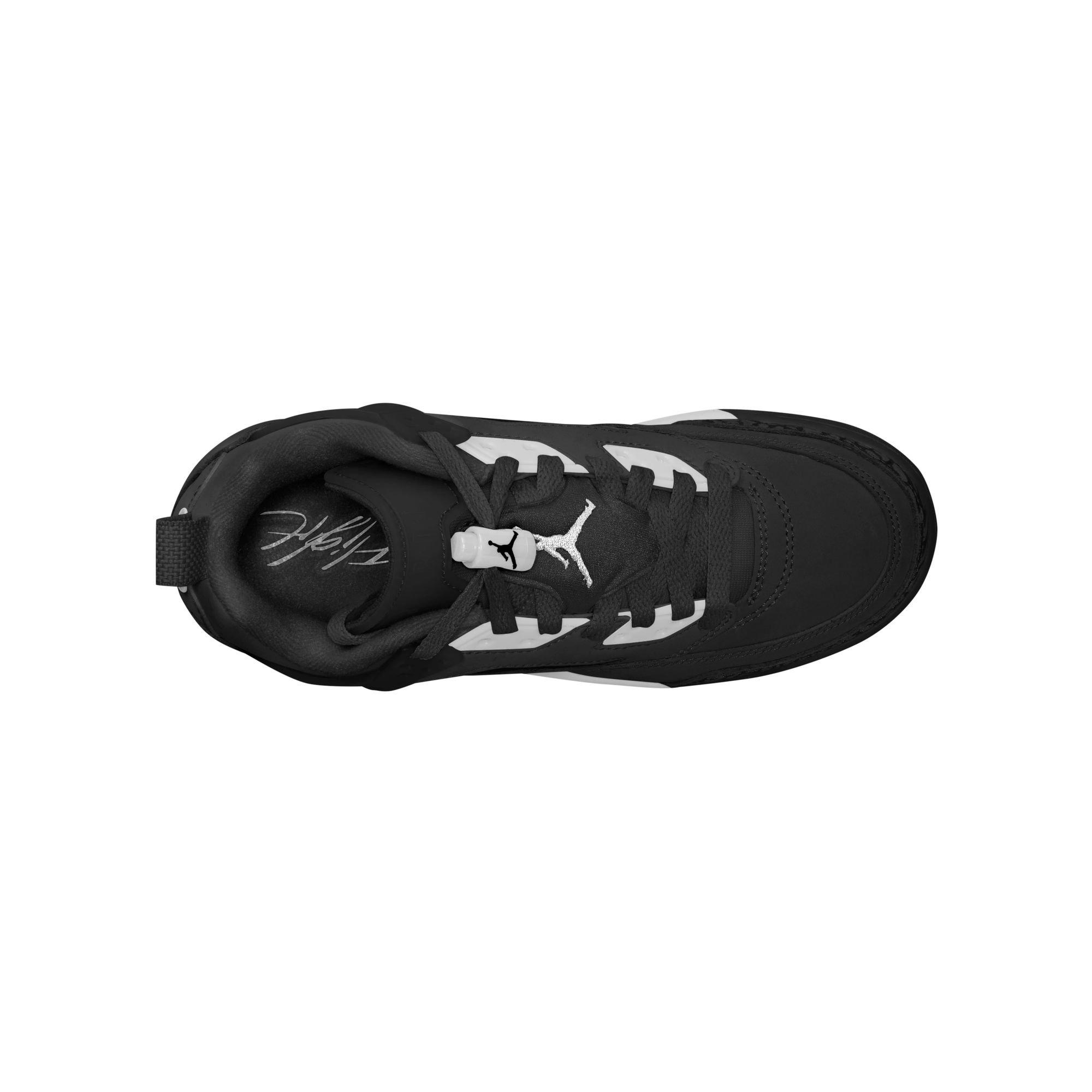 Jordan Spizike Low Grade School Boys' "Black/White/Anthracite" Shoe