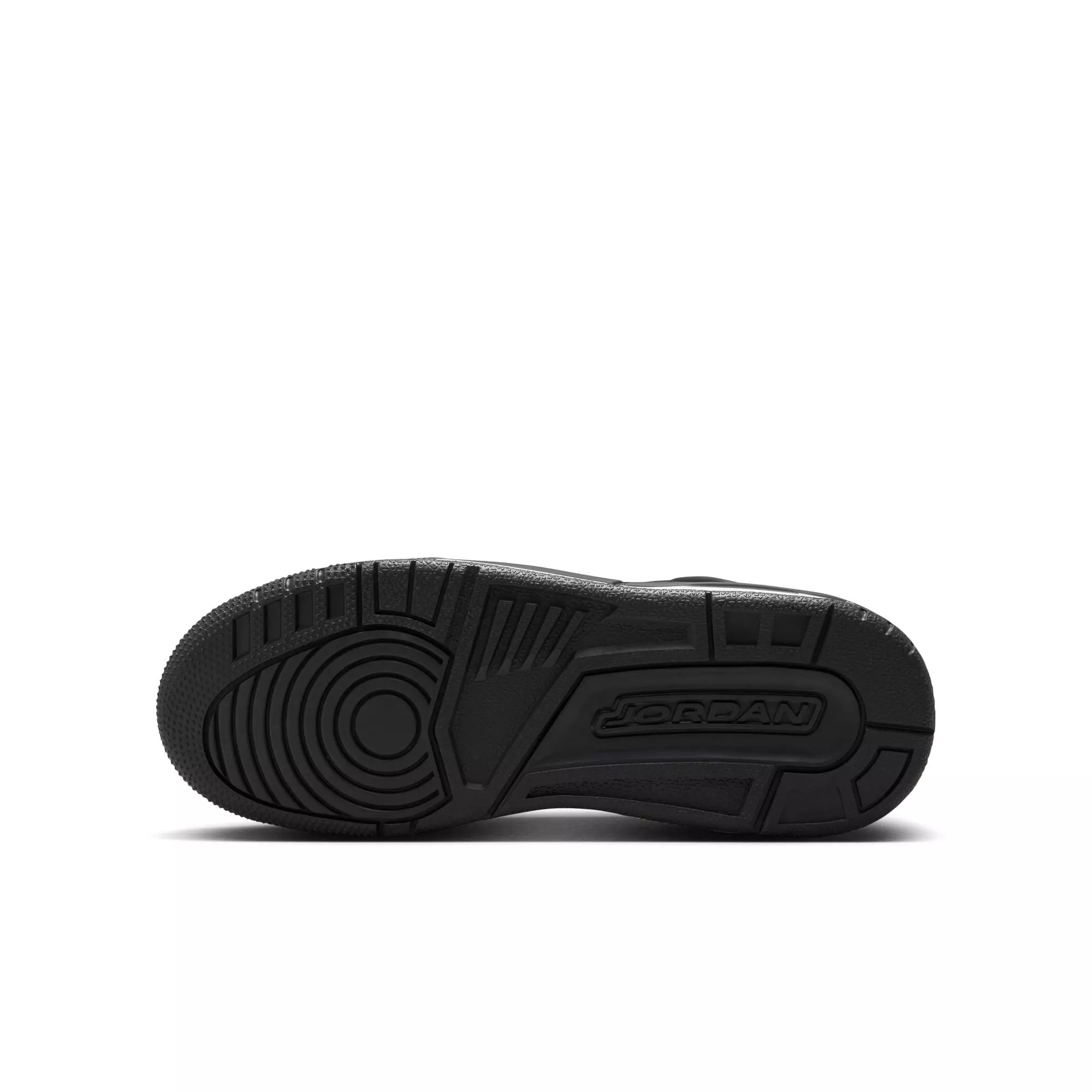 Jordan Spizike Low "Black/White/Anthracite" Grade School Boys' Shoe - BLACK/GREY/RED