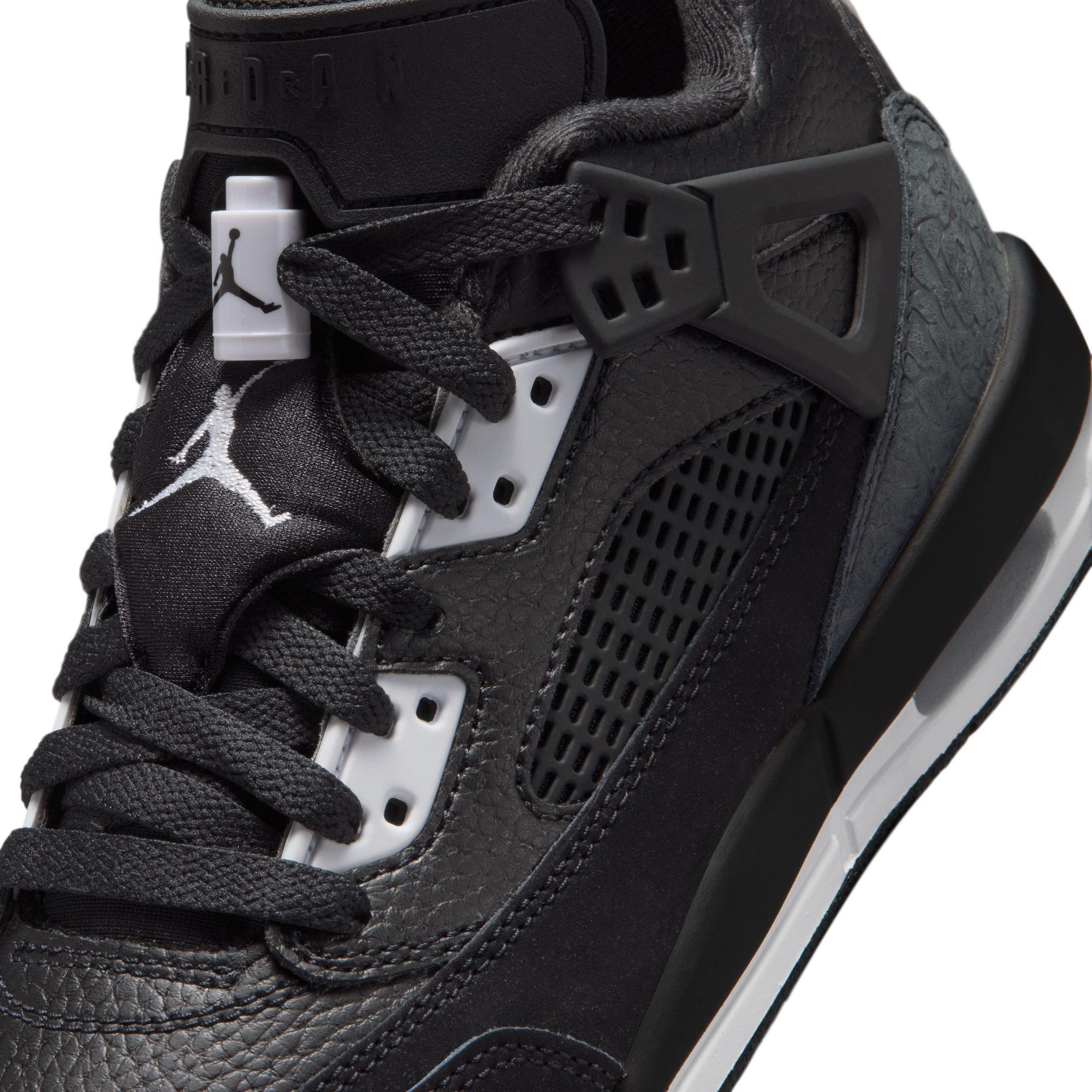 Jordan Spizike Low Grade School Boys' "Black/White/Anthracite" Shoe