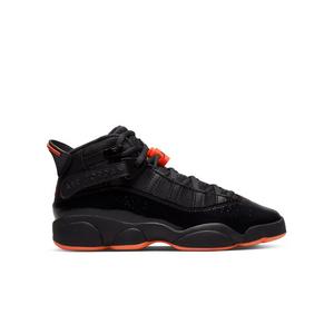 Jordan 6 Rings "Black/Infrared 23" Grade School Boys' Shoe