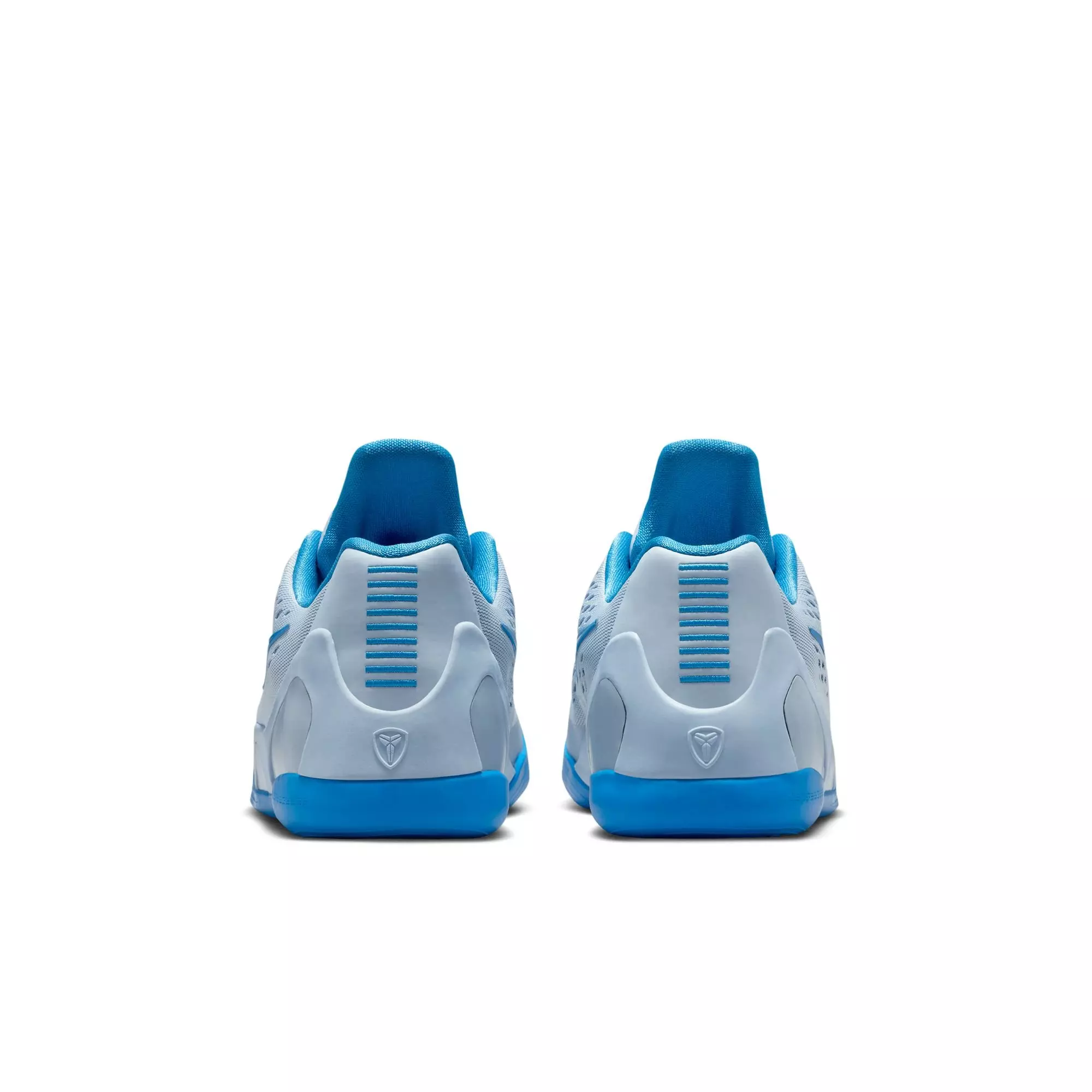 Nike Kobe IX Low EM "Hydrogen Blue" Grade School Kids' Basketball Shoe - HYDROGEN BLUE/PHOTO BLUE/WHITE