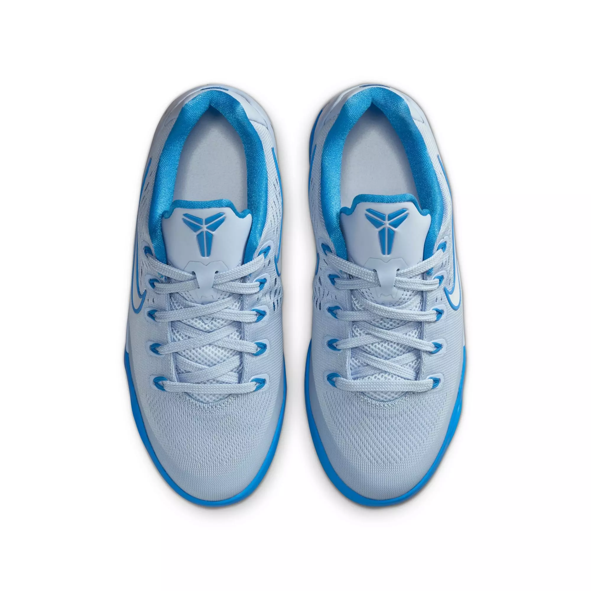 Nike Kobe IX Low EM "Hydrogen Blue" Grade School Kids' Basketball Shoe - HYDROGEN BLUE/PHOTO BLUE/WHITE