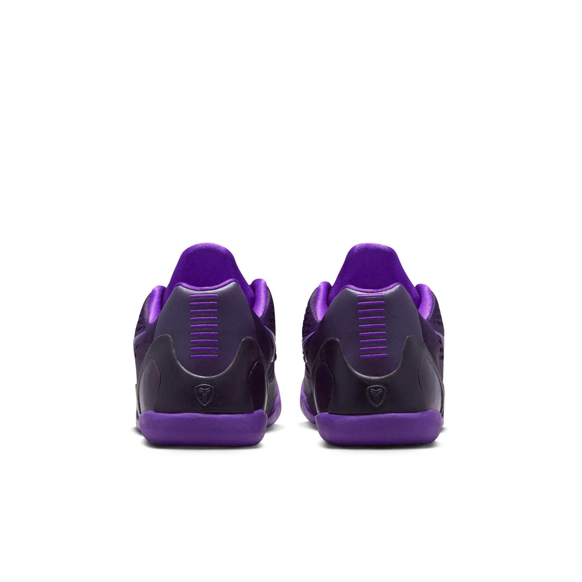 Nike Kobe IX "Purple Dynasty" Grade School Kids' Shoe - PURPLE DYNASTY/FIERCE PURPLE Thumbnail View 13