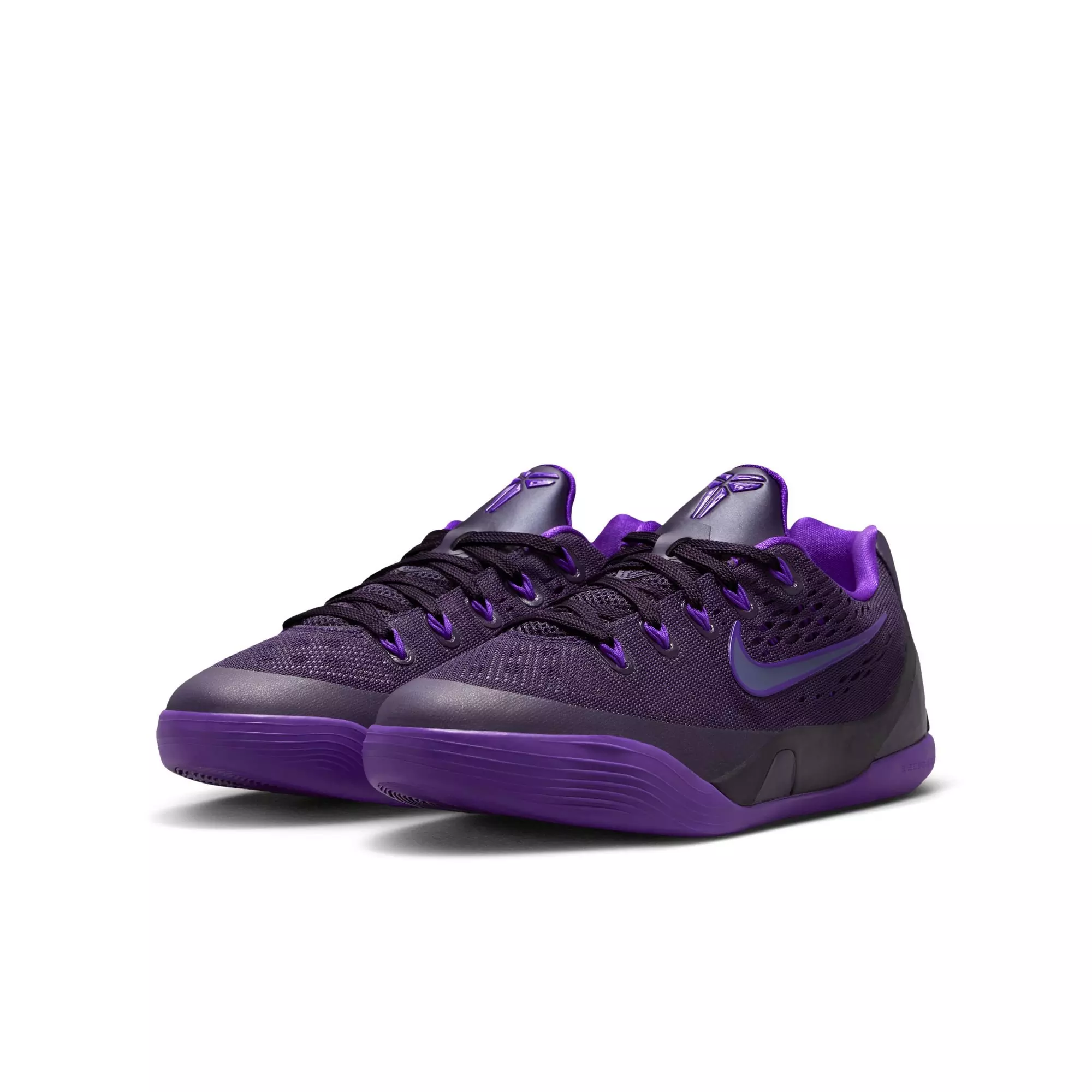 Nike Kobe IX "Purple Dynasty" Grade School Kids' Shoe - PURPLE DYNASTY/FIERCE PURPLE