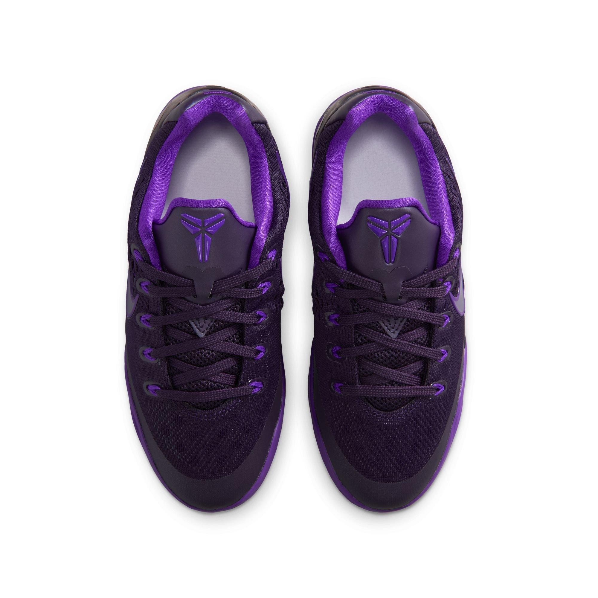 Nike Kobe IX "Purple Dynasty" Grade School Kids' Shoe - PURPLE DYNASTY/FIERCE PURPLE Thumbnail View 14