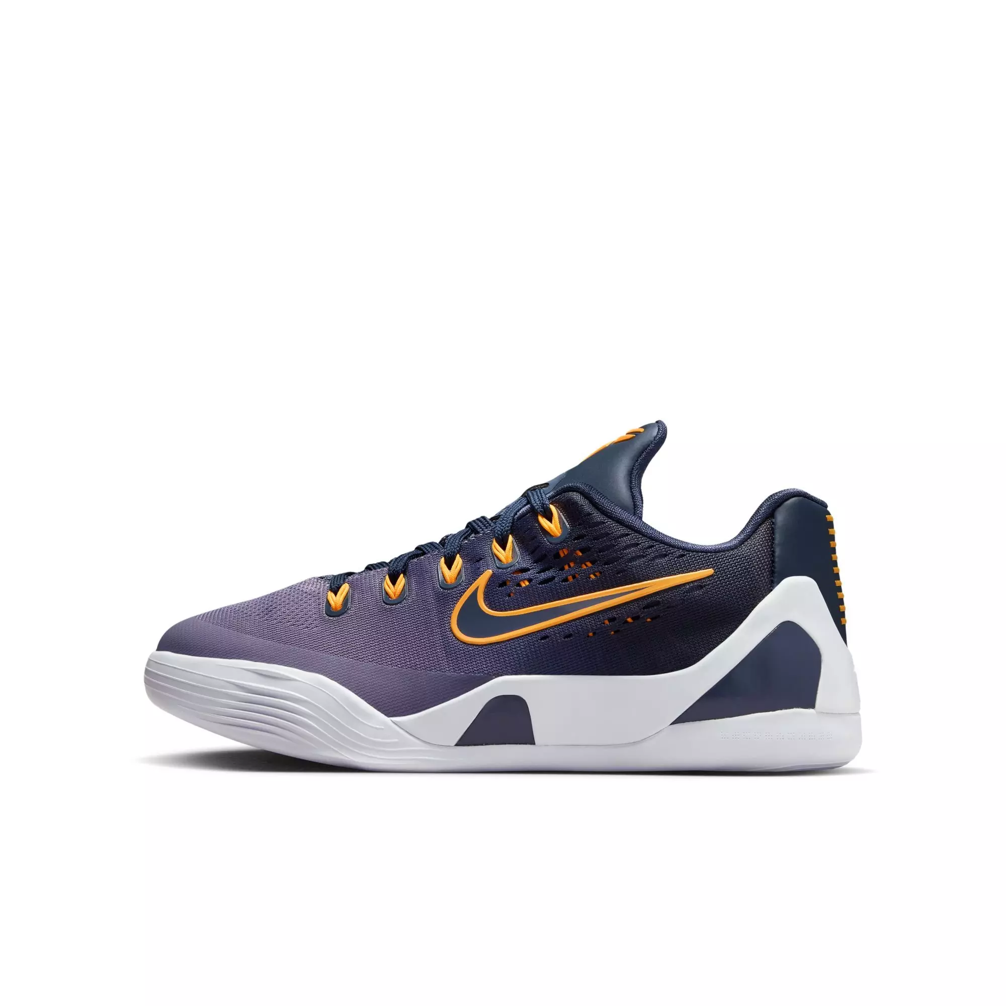 Kobe IX Elite Low EM Protro "Thunder Blue" Grade School Kids' Basketball Shoe - THUNDER BLUE/DAYBREAK/LASER ORANGE