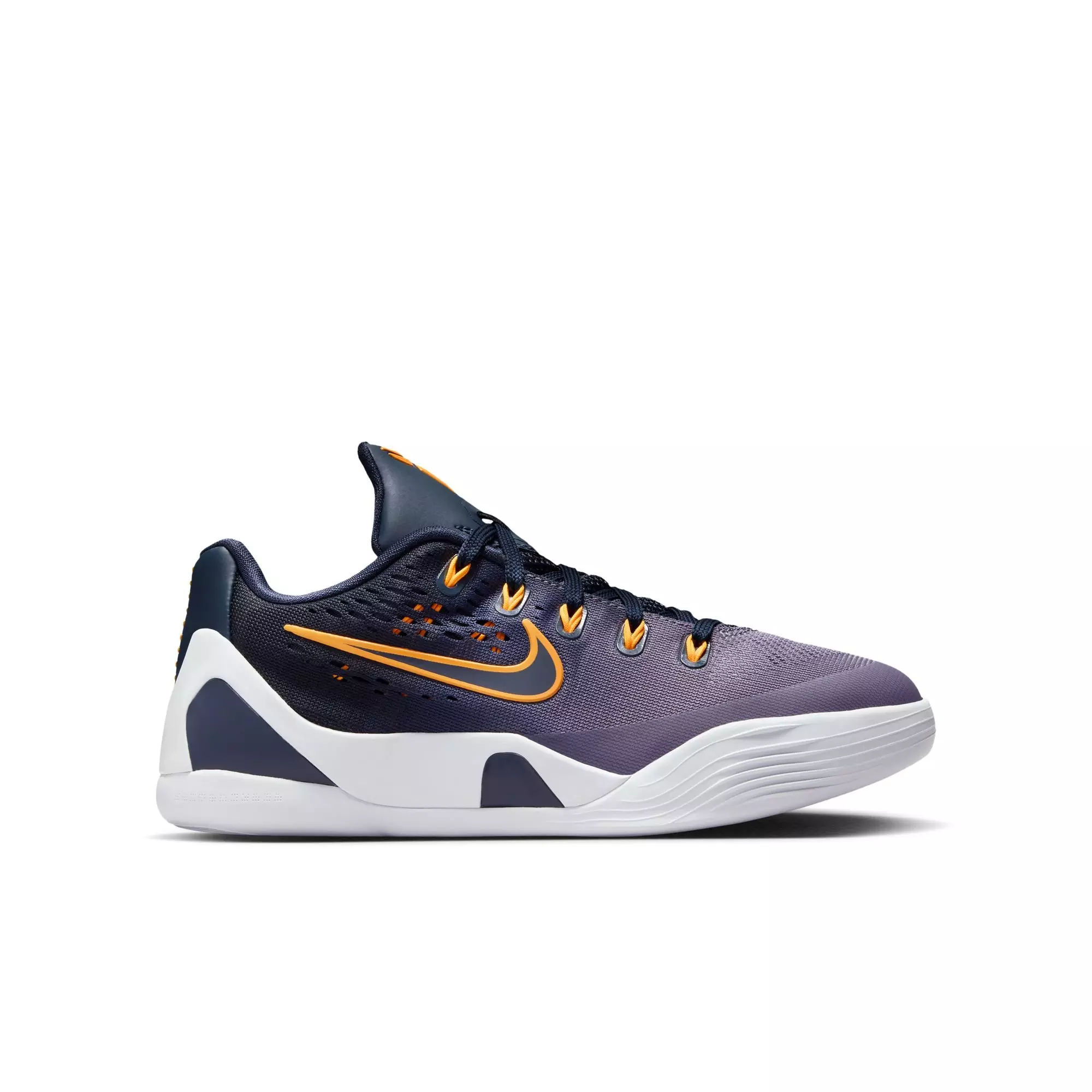 Kobe IX Elite Low EM Protro "Thunder Blue" Grade School Kids' Basketball Shoe - THUNDER BLUE/DAYBREAK/LASER ORANGE