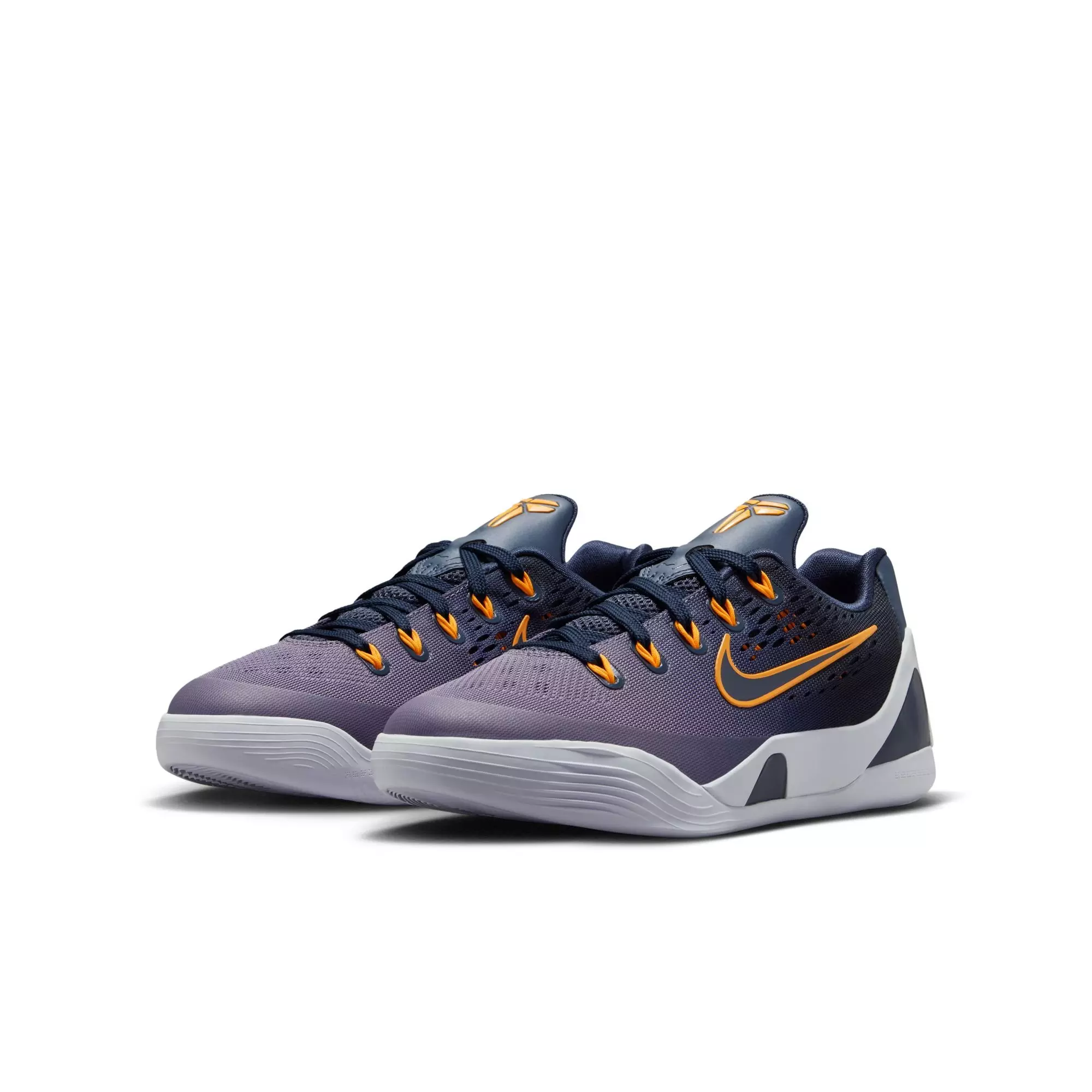 Kobe IX Elite Low EM Protro "Thunder Blue" Grade School Kids' Basketball Shoe - THUNDER BLUE/DAYBREAK/LASER ORANGE