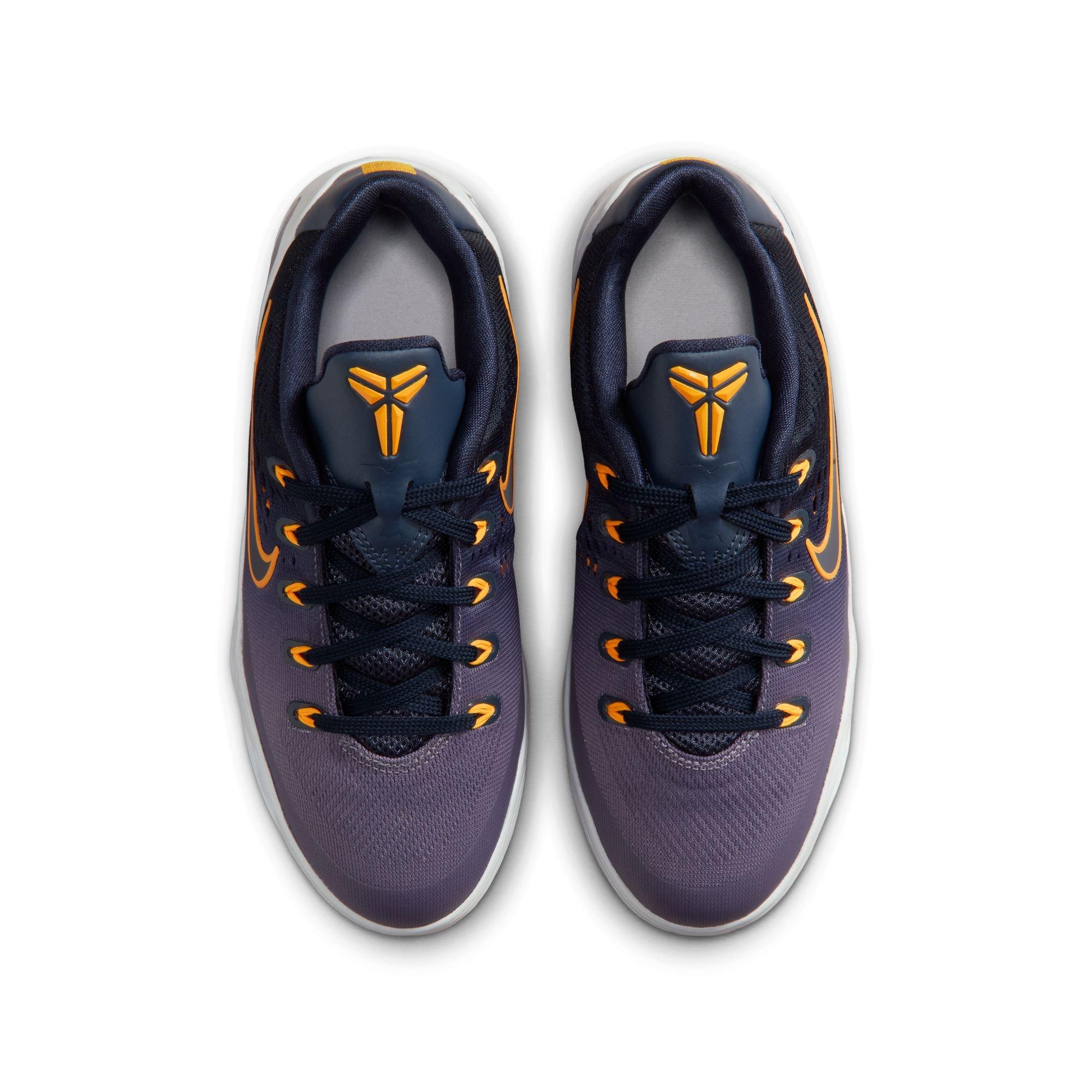 Kobe IX Elite Low EM Protro "Thunder Blue" Grade School Kids' Basketball Shoe - THUNDER BLUE/DAYBREAK/LASER ORANGE Thumbnail View 13