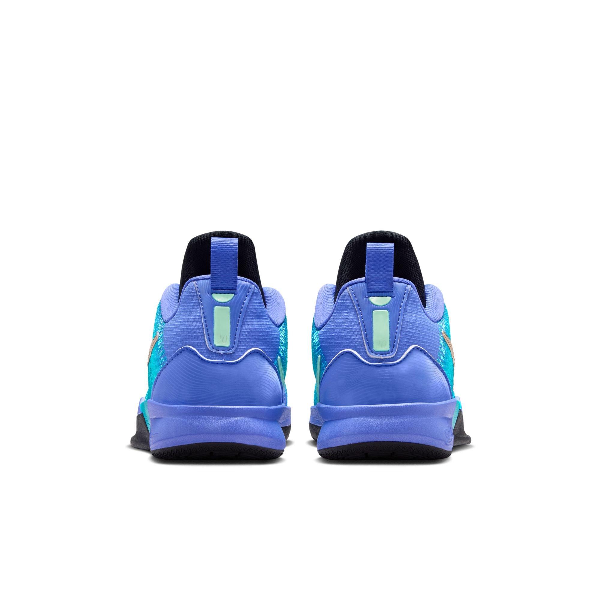 Nike Sabrina 3 "Walnut" Grade School Kids' Basketball Shoe - SAPPHIRE/BLUR/DUSTY CACTUS Thumbnail View 9