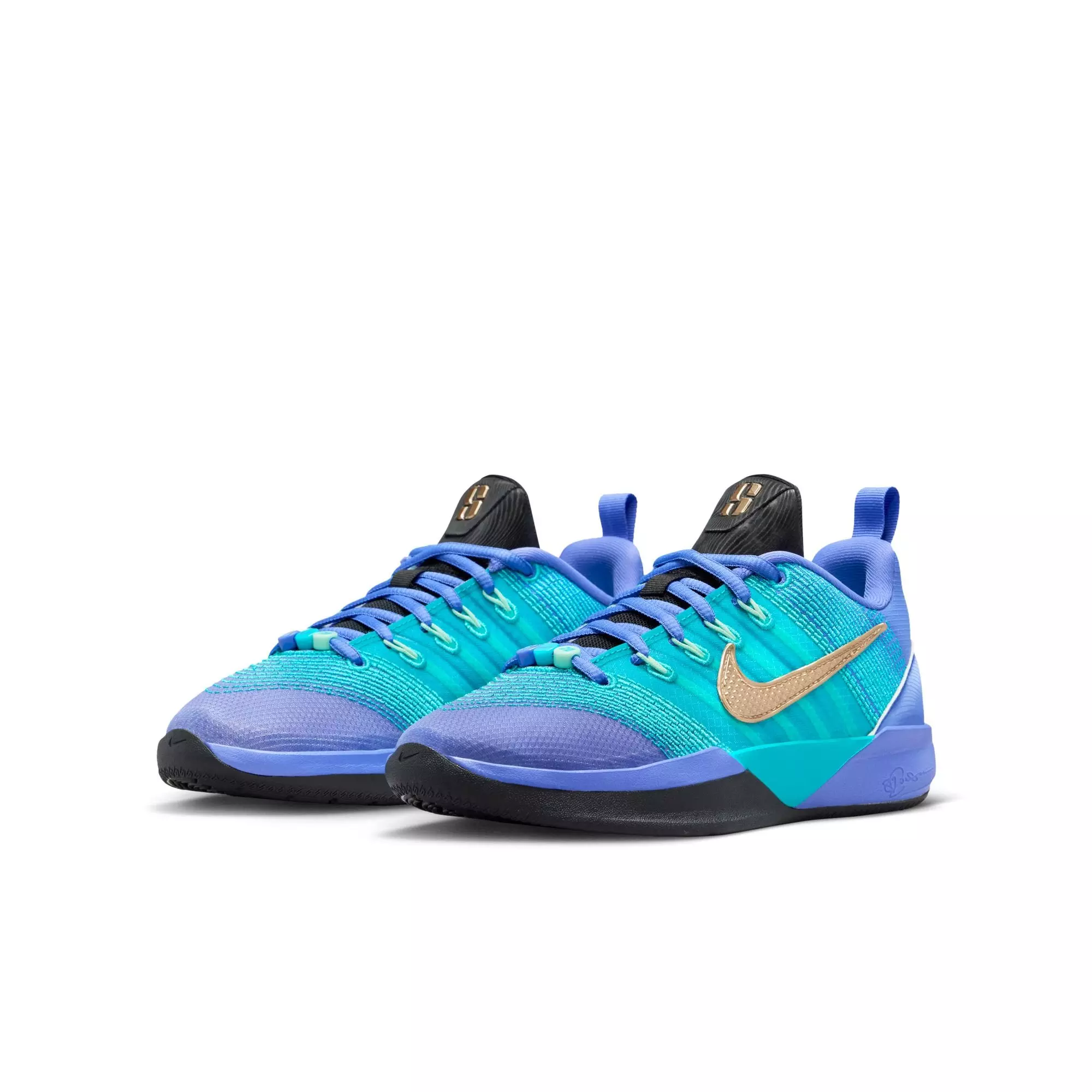 Nike Sabrina 3 "Walnut" Grade School Kids' Basketball Shoe - SAPPHIRE/BLUR/DUSTY CACTUS