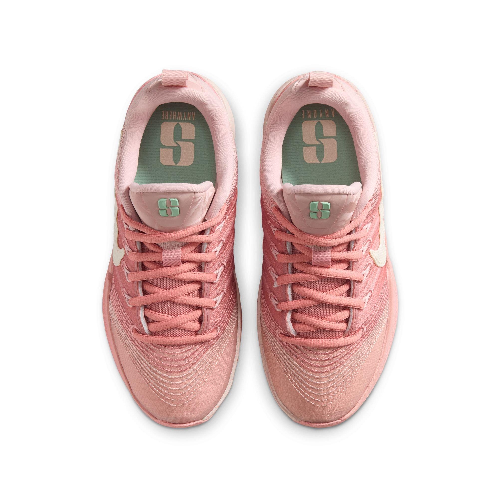 Nike Sabrina 3 "Pink Oxford" Grade School Kids' Basketball Shoe - PINK Thumbnail View 12