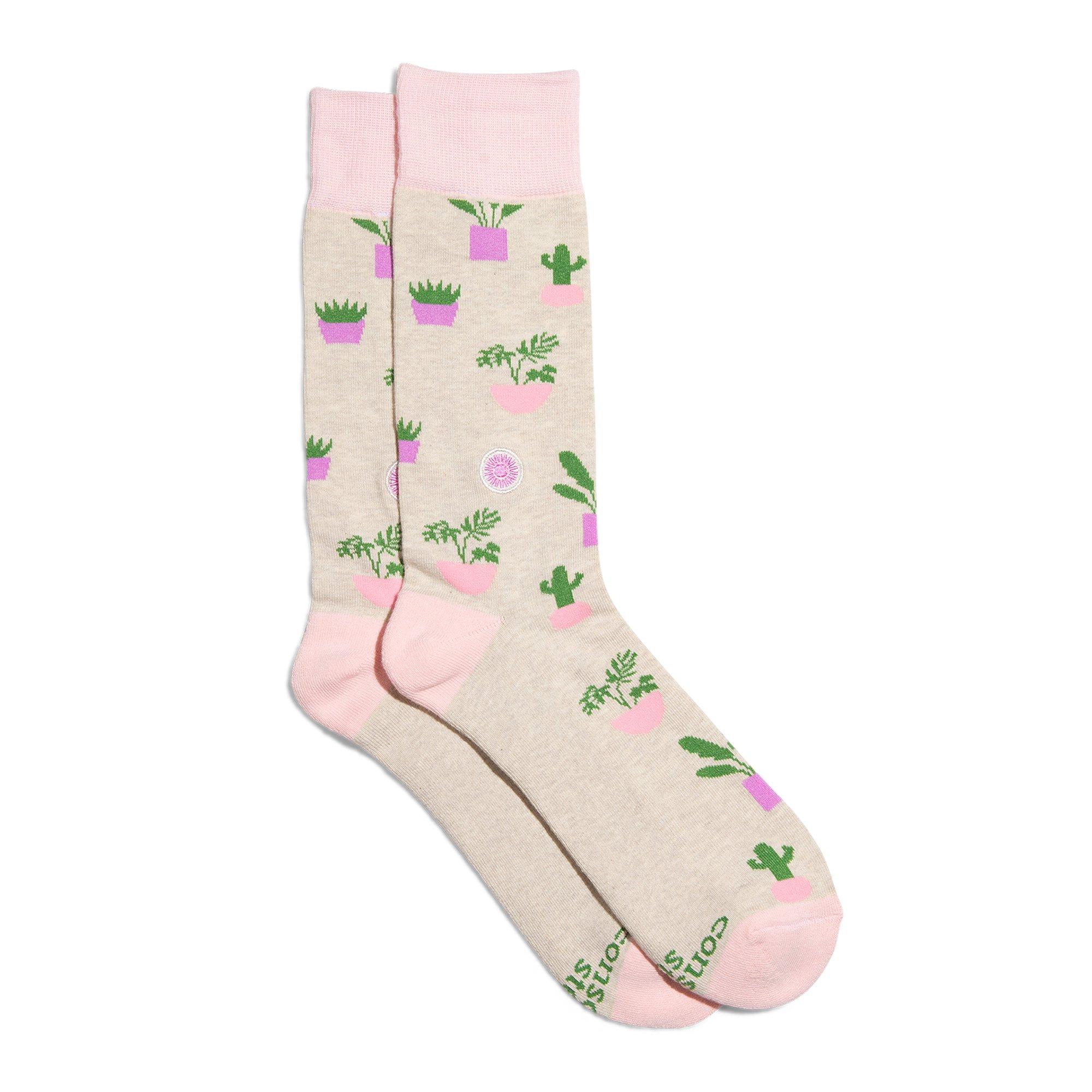 Conscious Step Women's Mental Crew Socks - MULTI-COLOR Thumbnail View 1