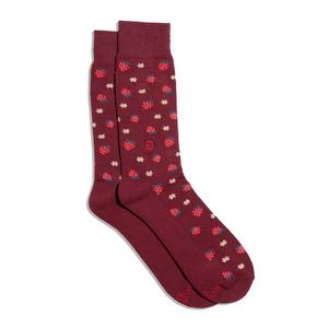 Conscious Step Women's Strawberries Crew Socks