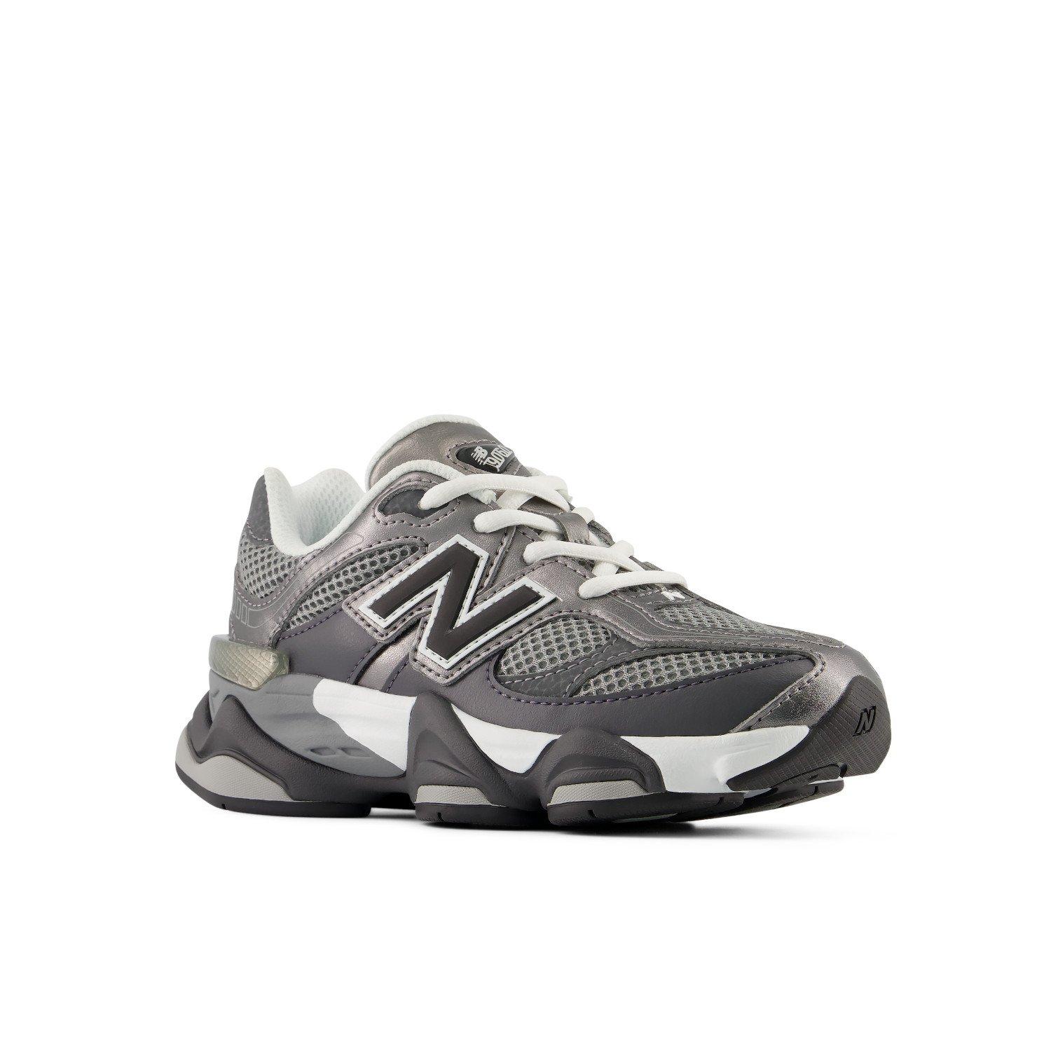 New Balance 9060 Preschool Boys' "Grey/Silver" Shoe