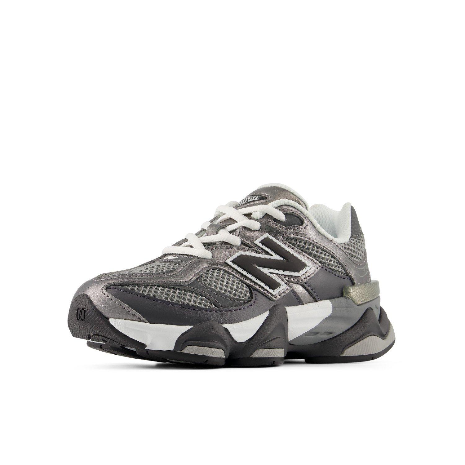 New Balance 9060 Preschool Boys' "Grey/Silver" Shoe