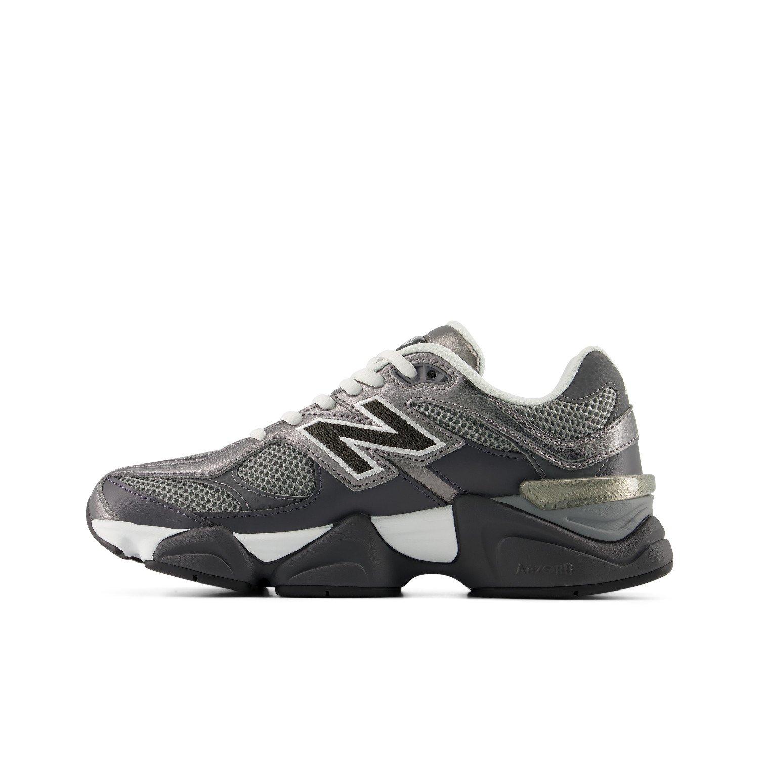 New Balance 9060 Grade School Boys' "Grey/Silver" Shoe