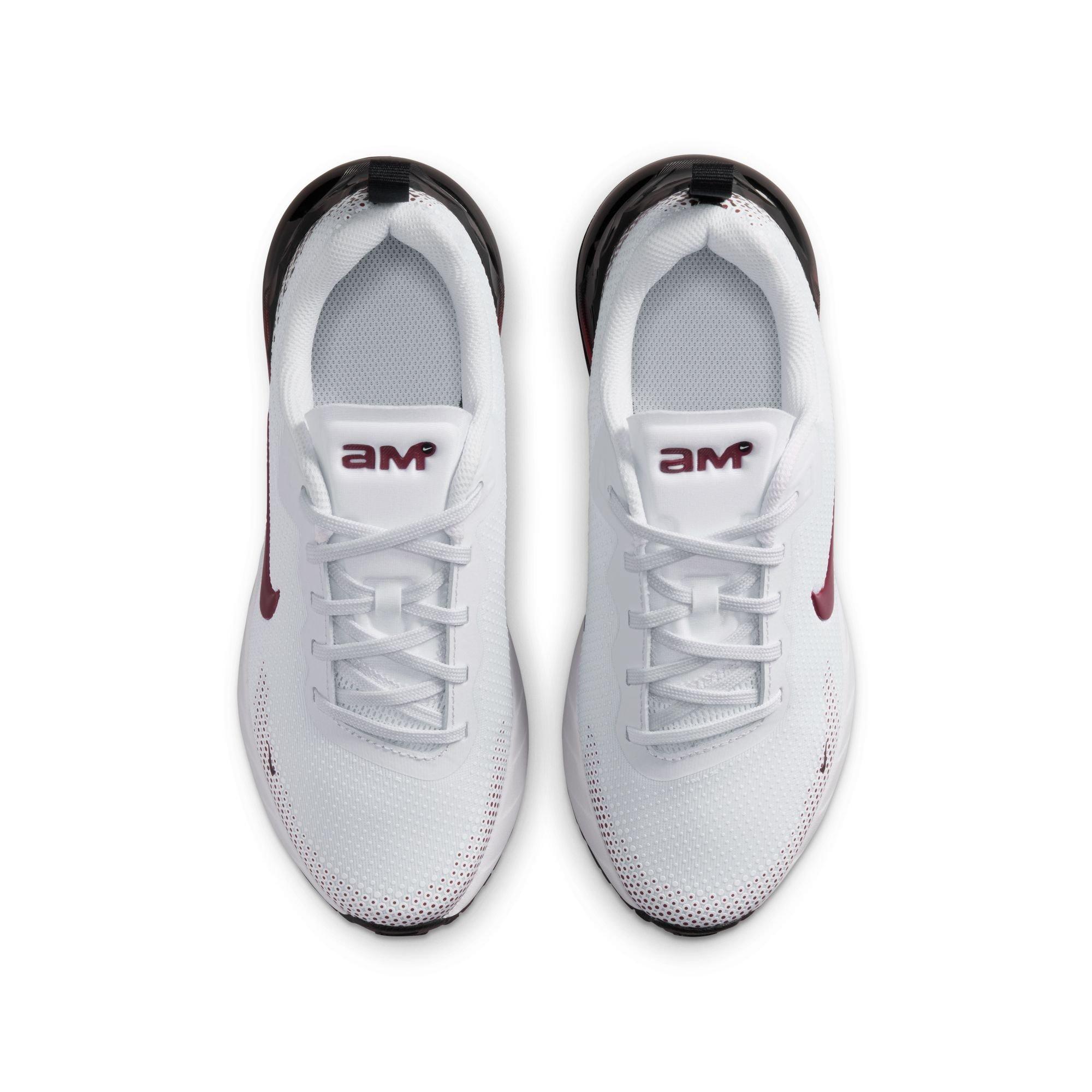 Nike Air Max Phoenix "White/Team Red/Black" Grade School Boys' Shoe - WHITE/RED Thumbnail View 5