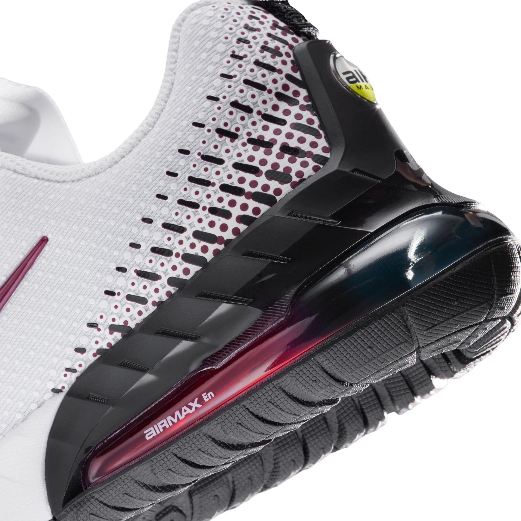 Nike Air Max Phoenix "White/Team Red/Black" Grade School Boys' Shoe - WHITE/RED Thumbnail View 11