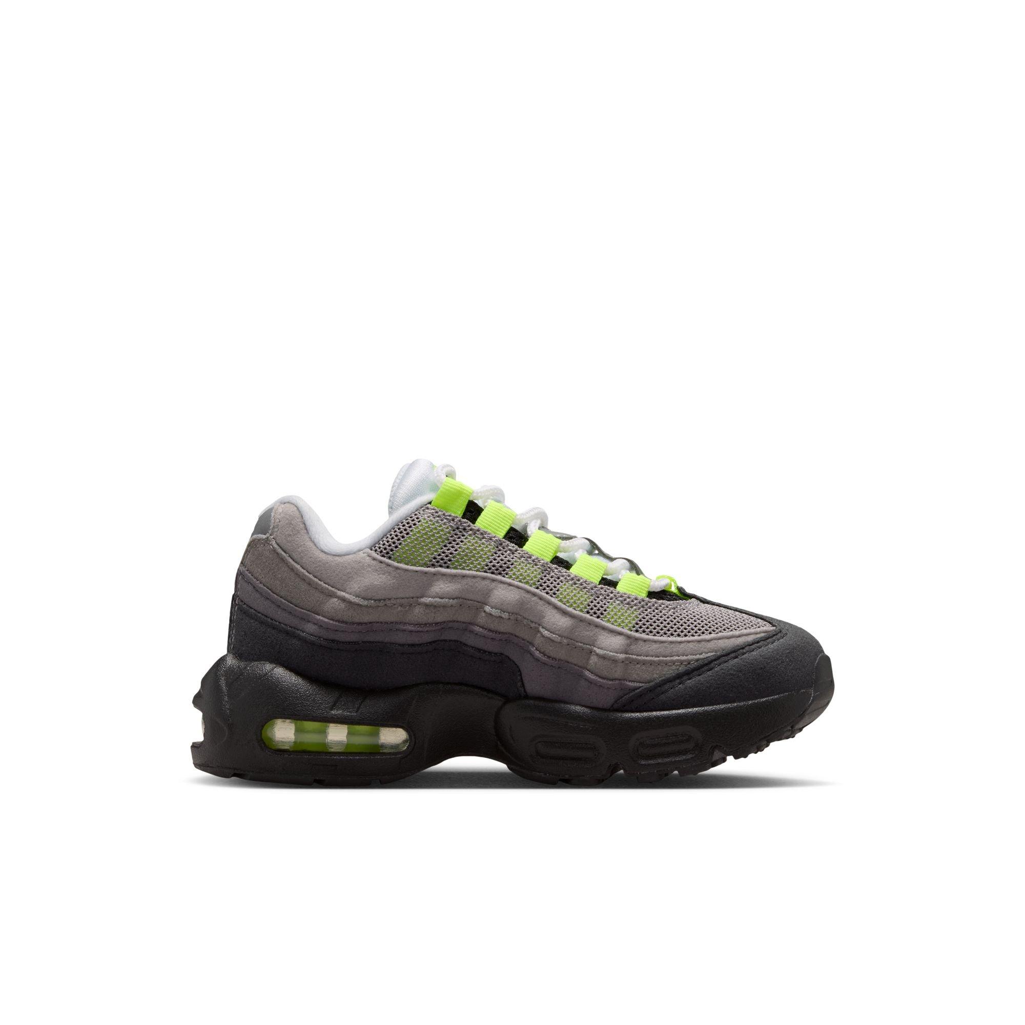 Nike Air Max '95 Preschool Kids' "Neon Yellow" Shoe