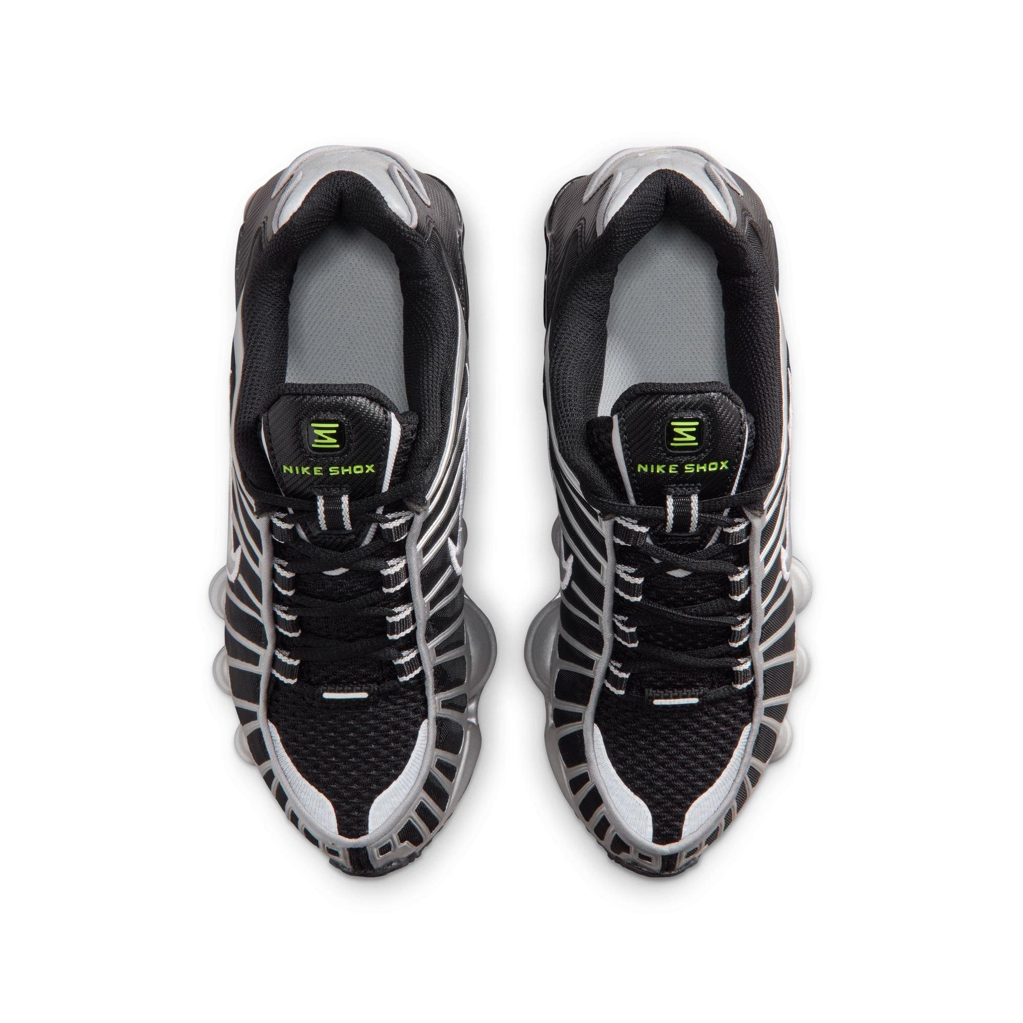 Nike Shox TL Grade School Boys' "Black/Metallic Silver/Volt Ice" Shoe