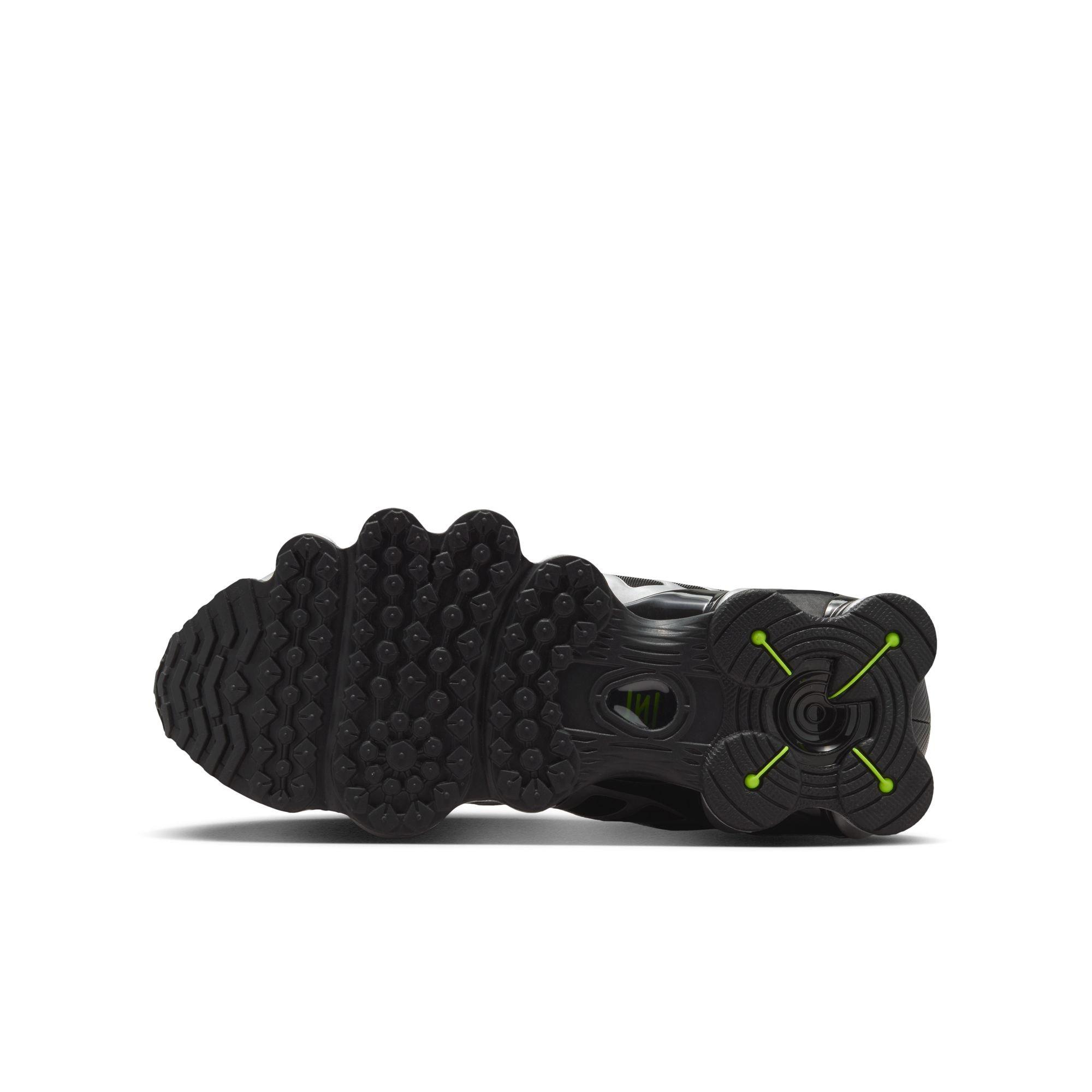 Nike Shox TL Grade School Boys' "Black/Metallic Silver/Volt Ice" Shoe