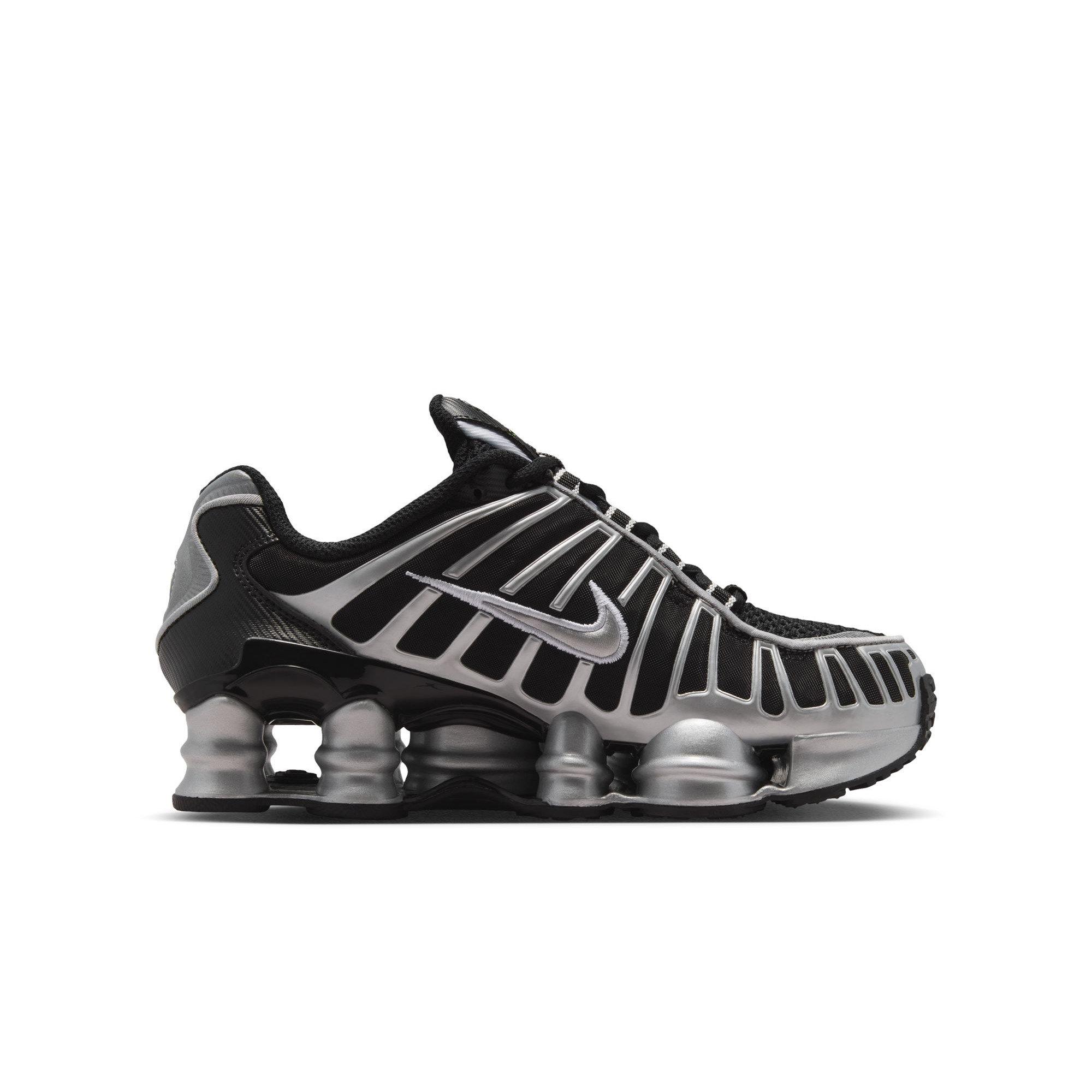 Nike Shox TL Grade School Boys' "Black/Metallic Silver/Volt Ice" Shoe