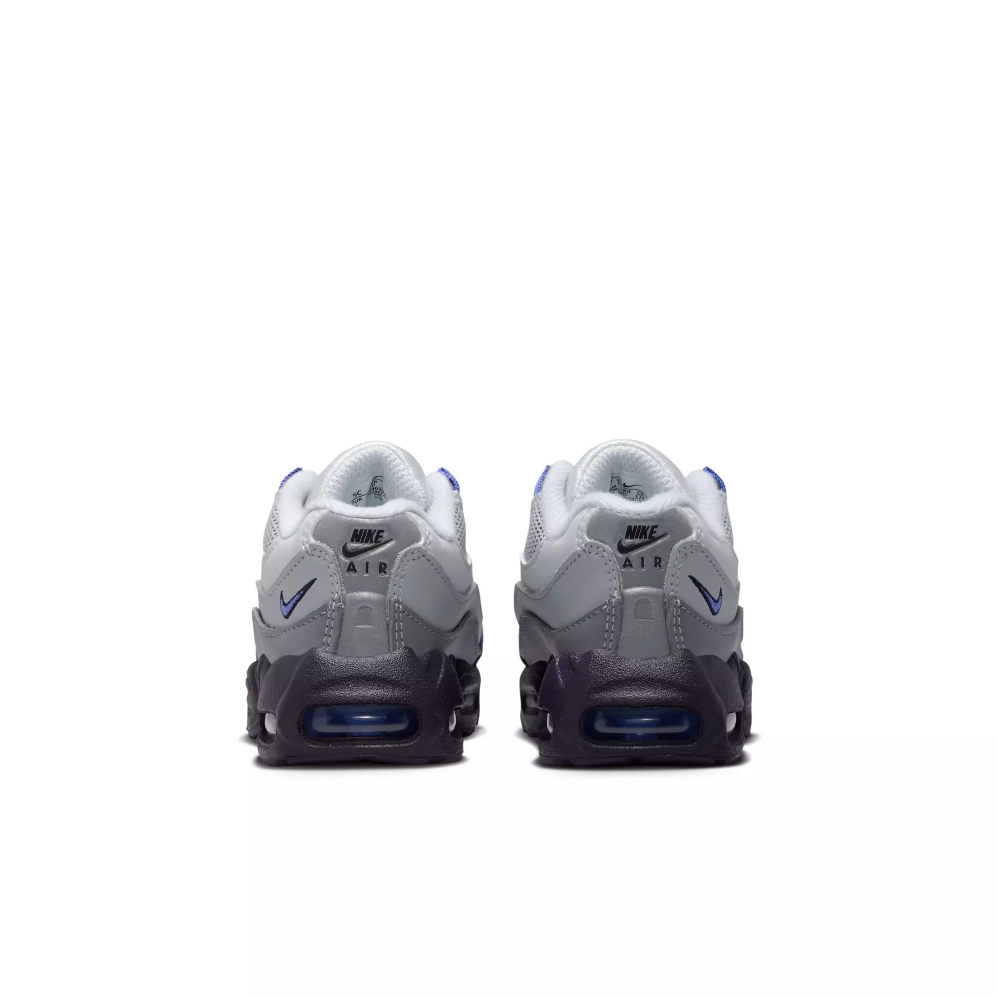 Nike Air Max 95 Recraft "Photon Dust/Sapphire/Dark Raisin" Toddler Boys' Shoe - GREY/BLUE