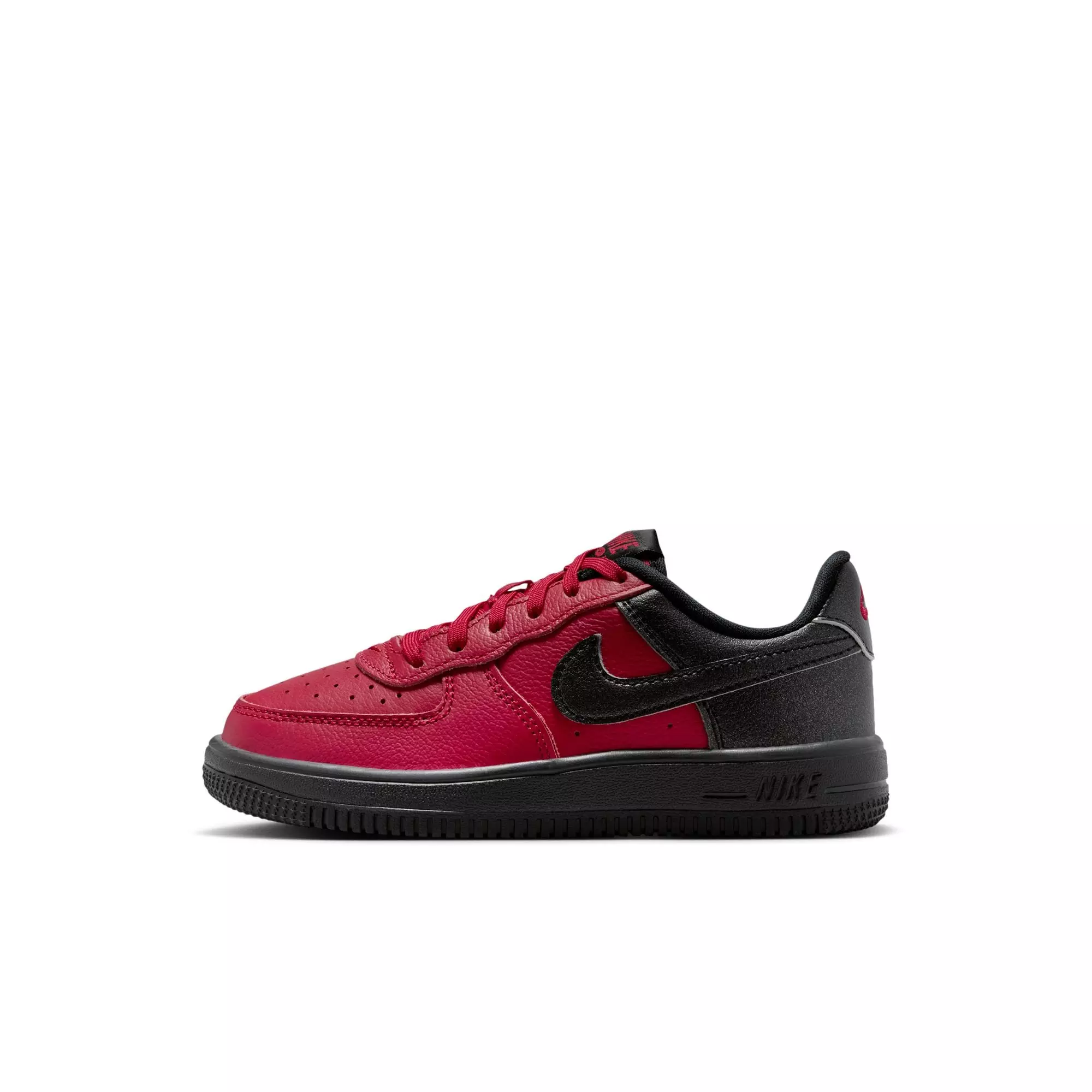 Nike Force 1 Low LV8 5 "Gym Red/Black/Summit White" Preschool Boys' Shoe - RED/BLACK