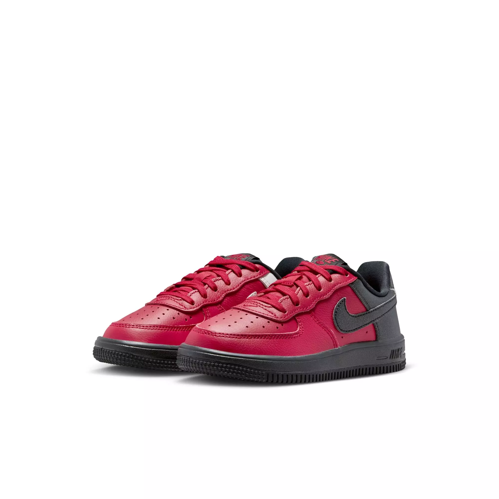 Nike Force 1 Low LV8 5 "Gym Red/Black/Summit White" Preschool Boys' Shoe - RED/BLACK