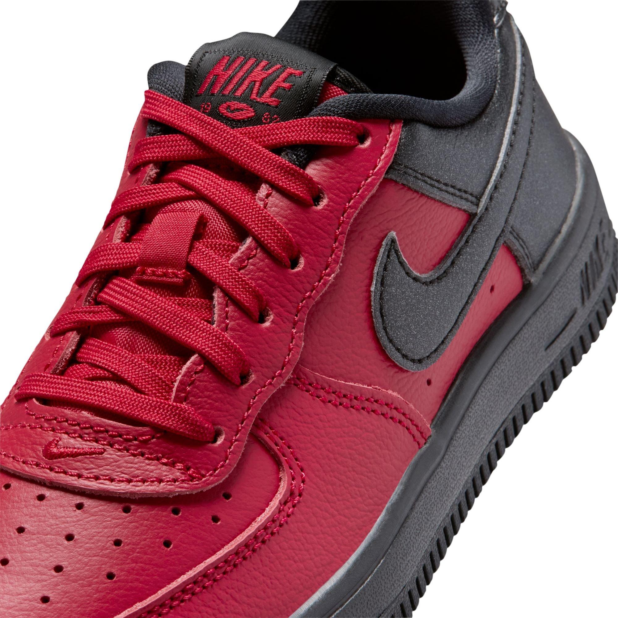 Nike Force 1 Low LV8 5 "Gym Red/Black/Summit White" Preschool Boys' Shoe - RED/BLACK Thumbnail View 9