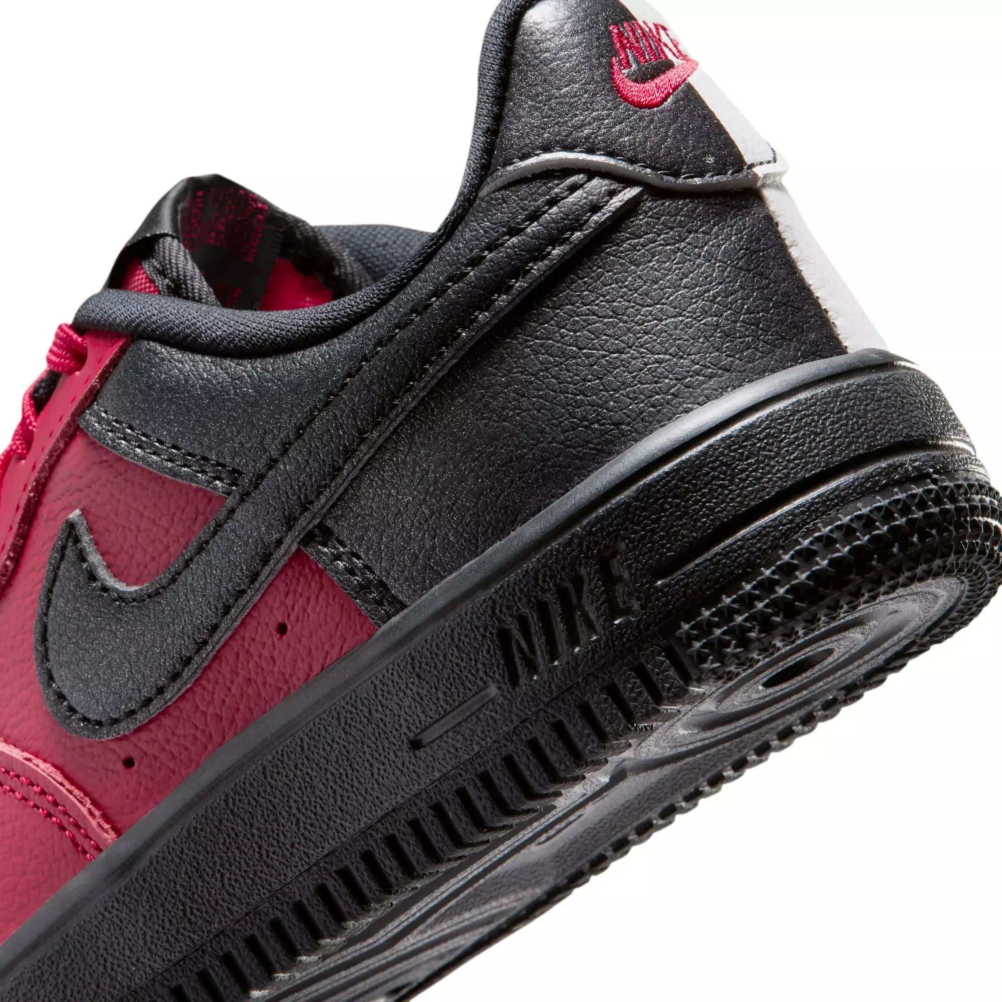 Nike Force 1 Low LV8 5 "Gym Red/Black/Summit White" Preschool Boys' Shoe - RED/BLACK