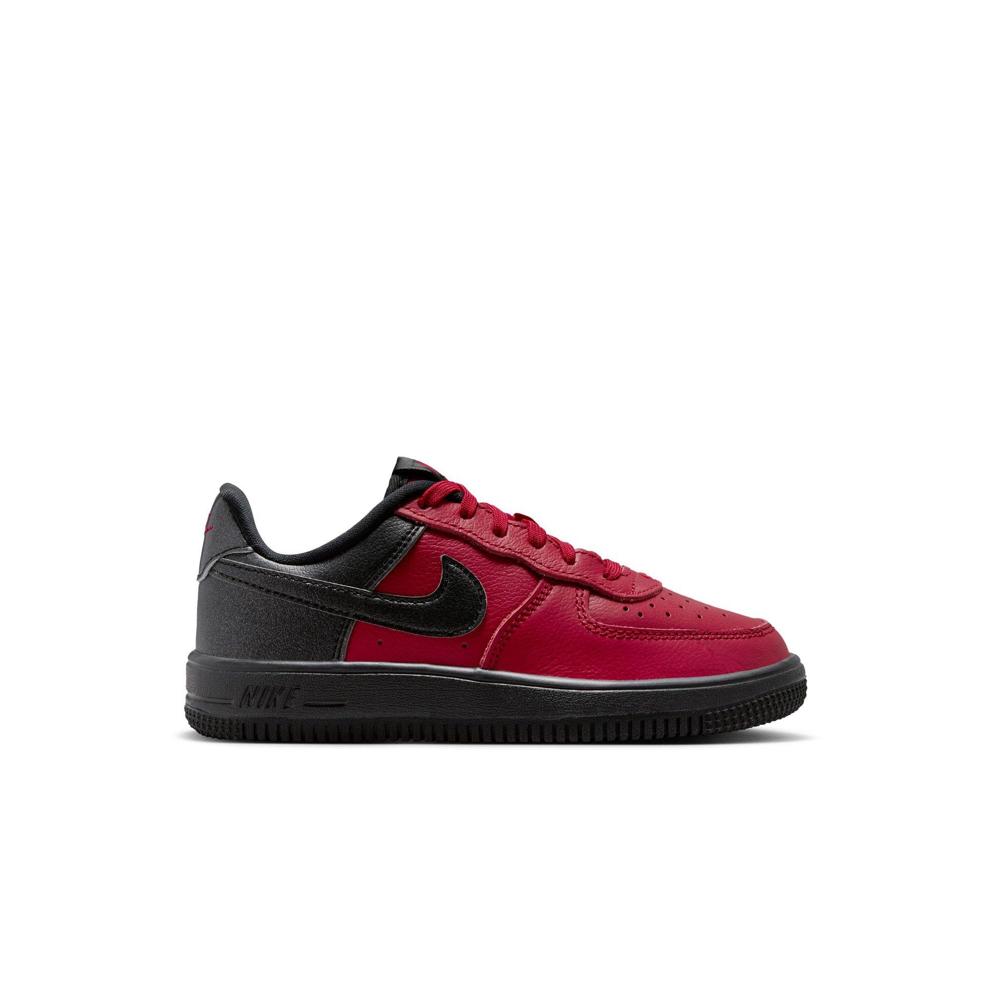 Nike Force 1 Low LV8 5 "Gym Red/Black/Summit White" Preschool Boys' Shoe - RED/BLACK Thumbnail View 1