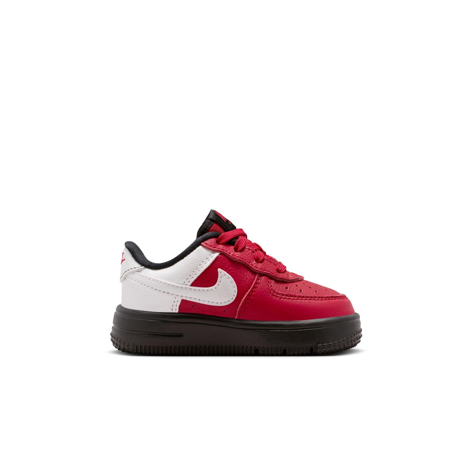 Nike Force 1 Low LV8 5 "Gym Red/Black/Summit White" Toddler Boys' Shoe - RED/BLACK Thumbnail View 1