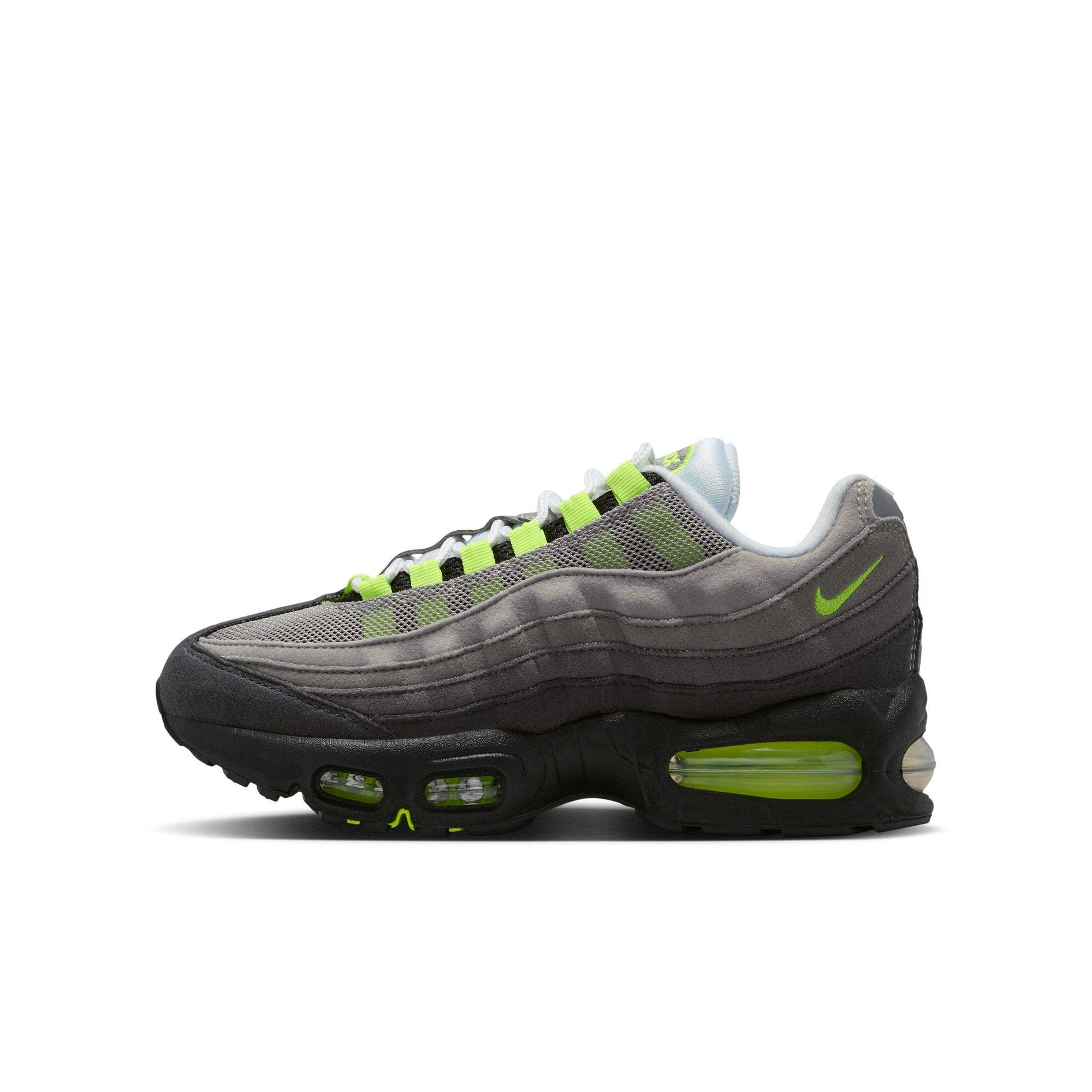 Nke Air Max 95 "Anthracite" Grade School Kids' Shoe - BLACK/NEON YELLOW/ANTHRACITE Thumbnail View 7