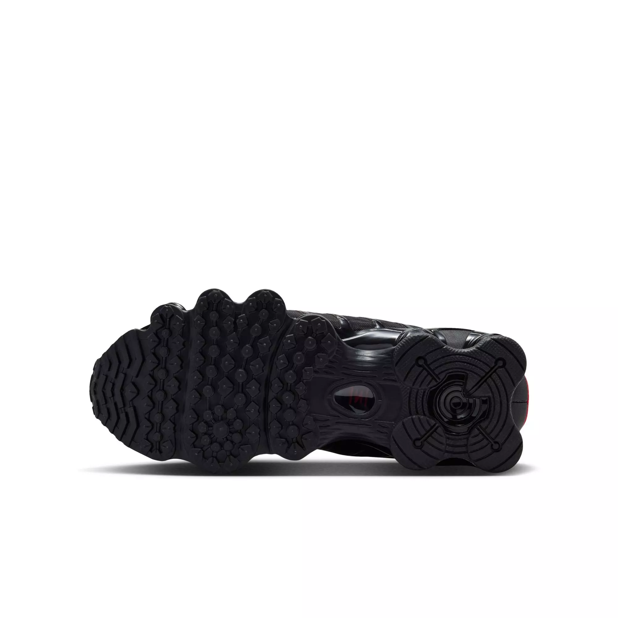 Nike Shox TL "Black/Lt Crimson" Grade School Boys' Shoe - BLACK/RED