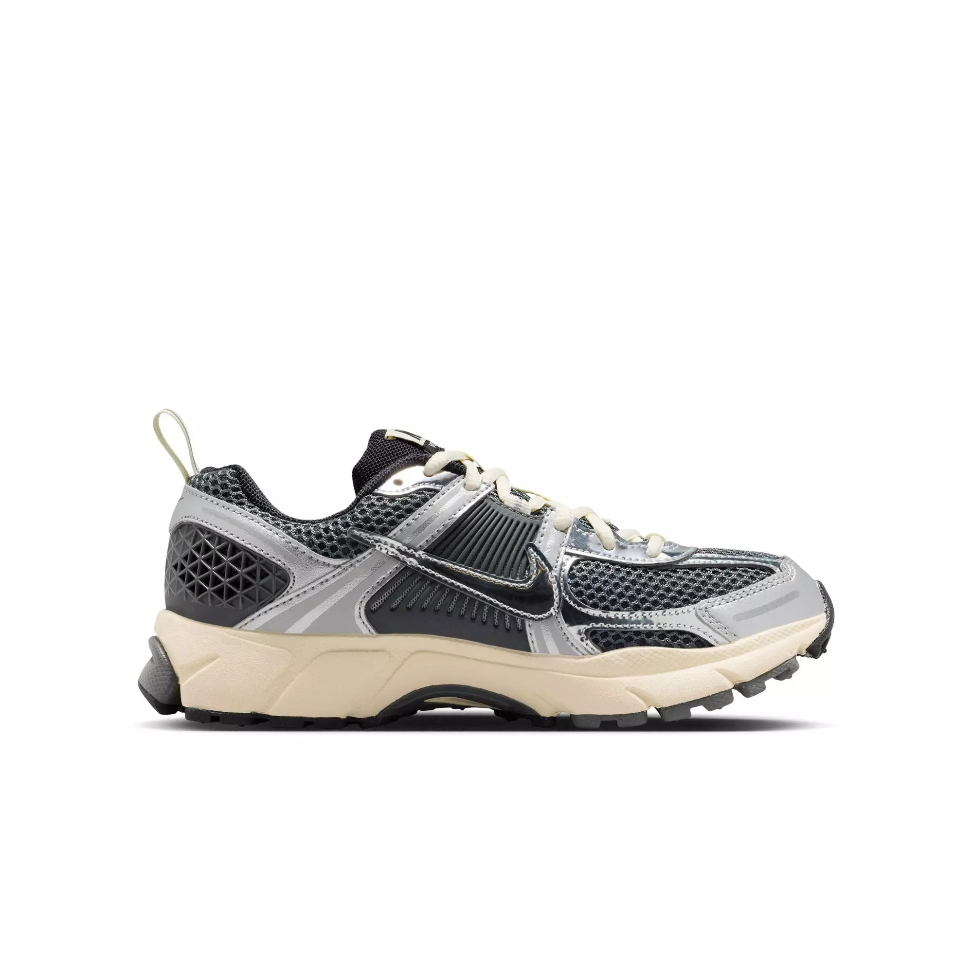 Nike Vomero 5 "Iron Grey/Chrome/Metallic Silver" Grade School Boys' Shoe - GREY/SILVER