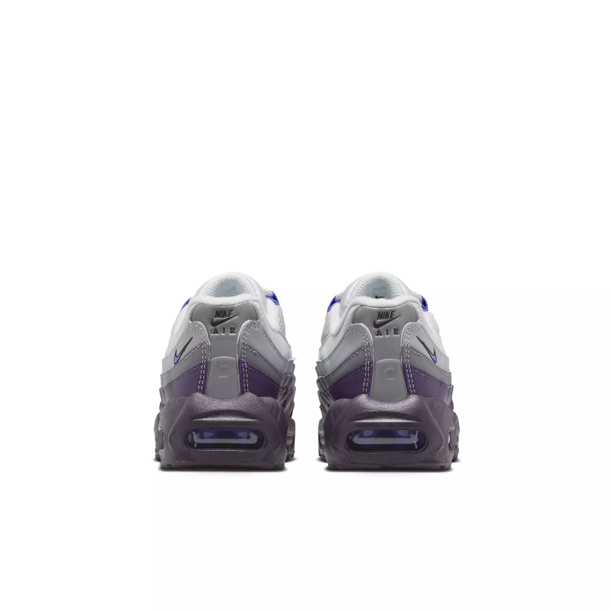Nike Air Max 95 Recraft "Photon Dust/Sapphire/Dark Raisin" Preschool Boys' Shoe - GREY/BLUE