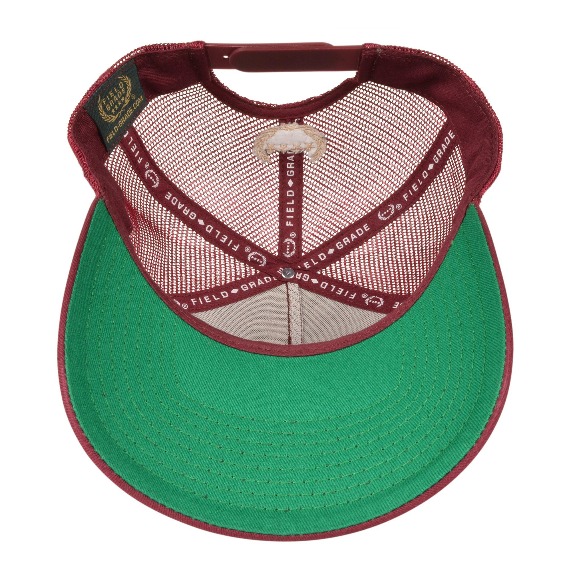 Field Grade Don't Ask Me 4 Nothin' Snapback Hat-Maroon - MAROON Thumbnail View 4