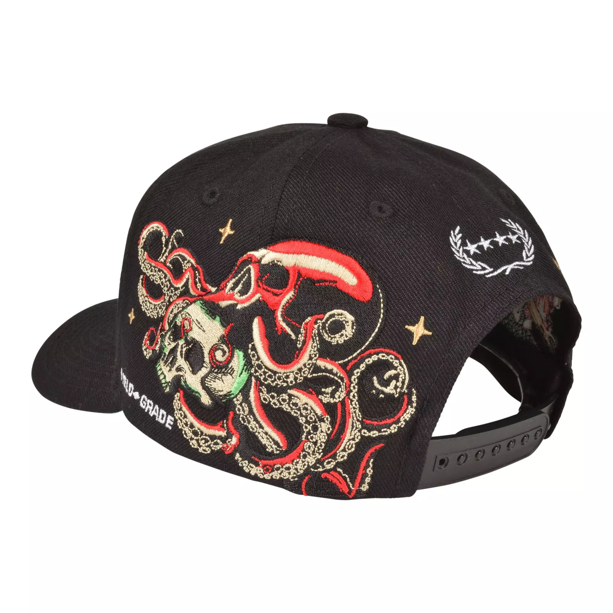 Field Grade Not For Everybody Snapback Hat-Black - BLACK