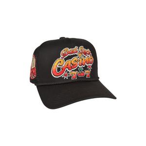 Field Grade Bad Luck Casino Snapback Hat-Black