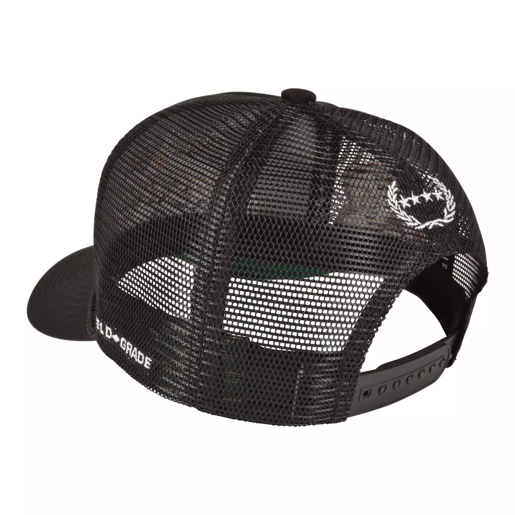 Field Grade Bad Luck Casino Snapback Hat-Black - BLACK