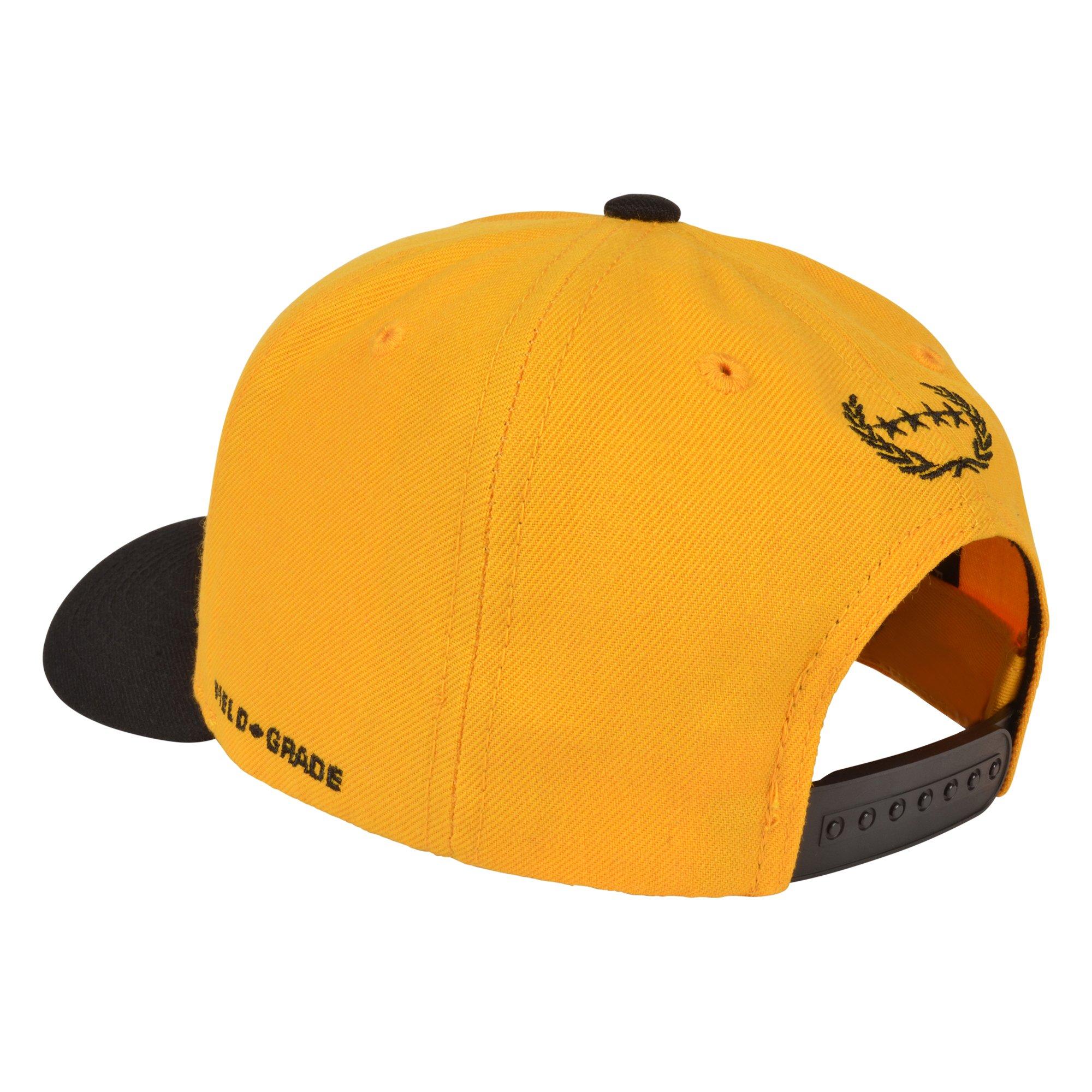 Field Grade Sorry I'm High Snapback Hat-Yellow - YELLOW Thumbnail View 4
