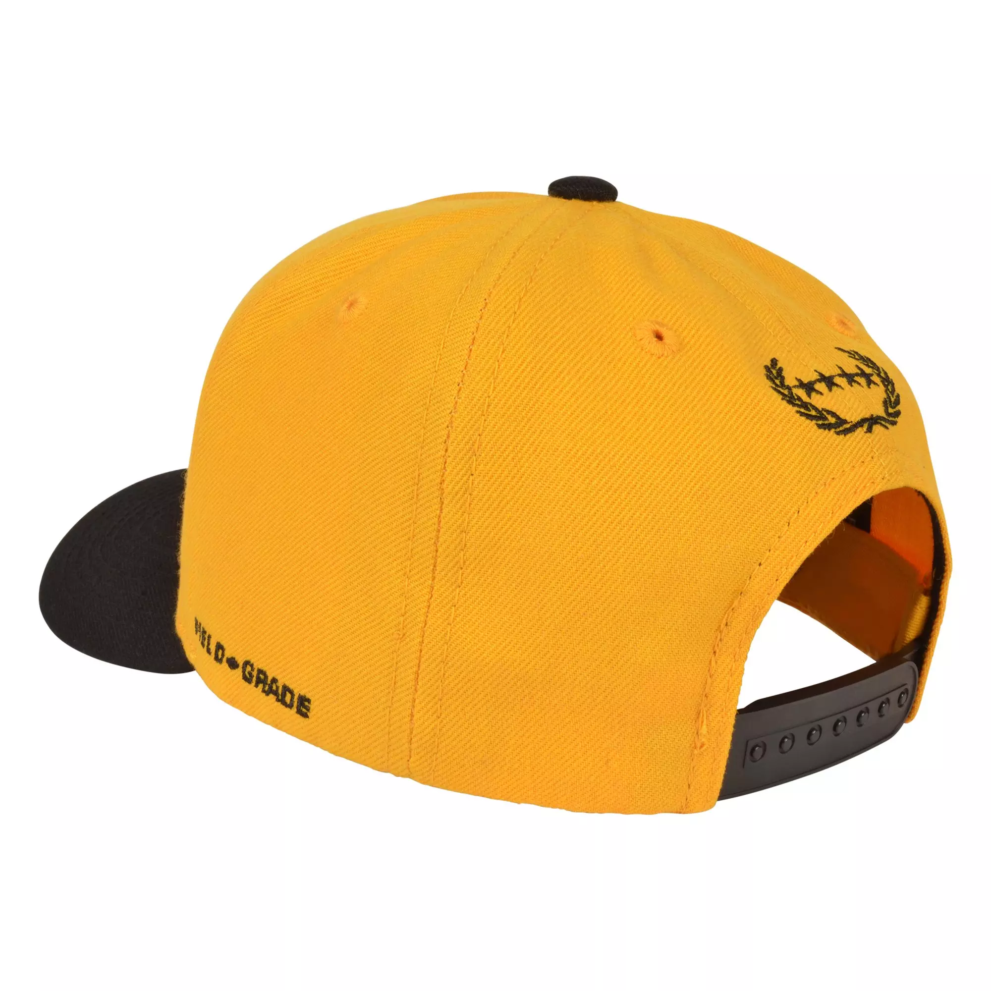 Field Grade Sorry I'm High Snapback Hat-Yellow - YELLOW