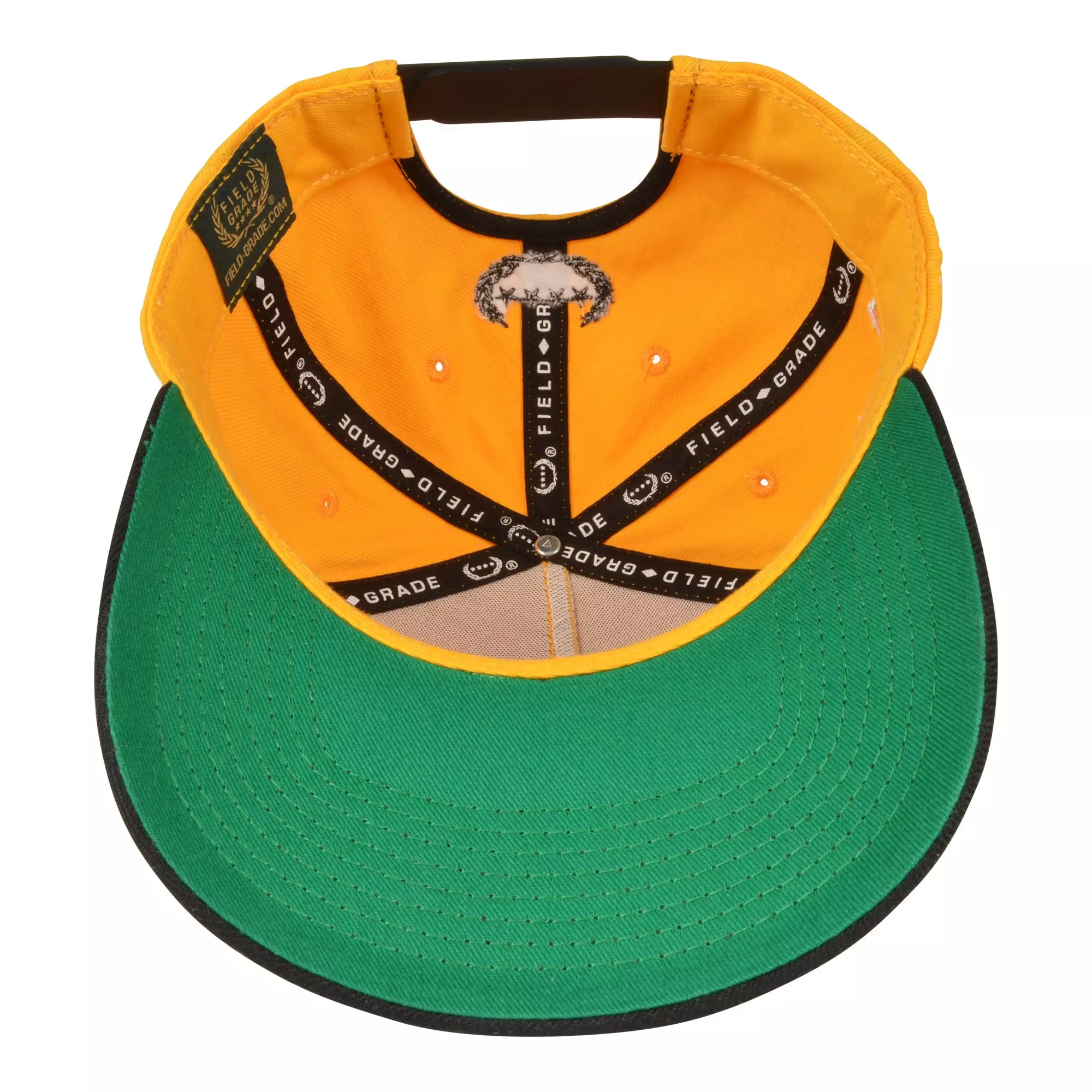 Field Grade Sorry I'm High Snapback Hat-Yellow - YELLOW