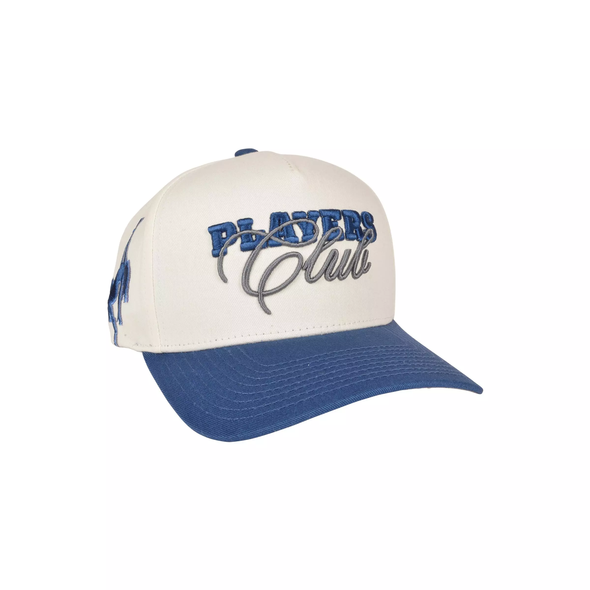 Field Grade Playboy Club Snapback Hat-White - WHITE