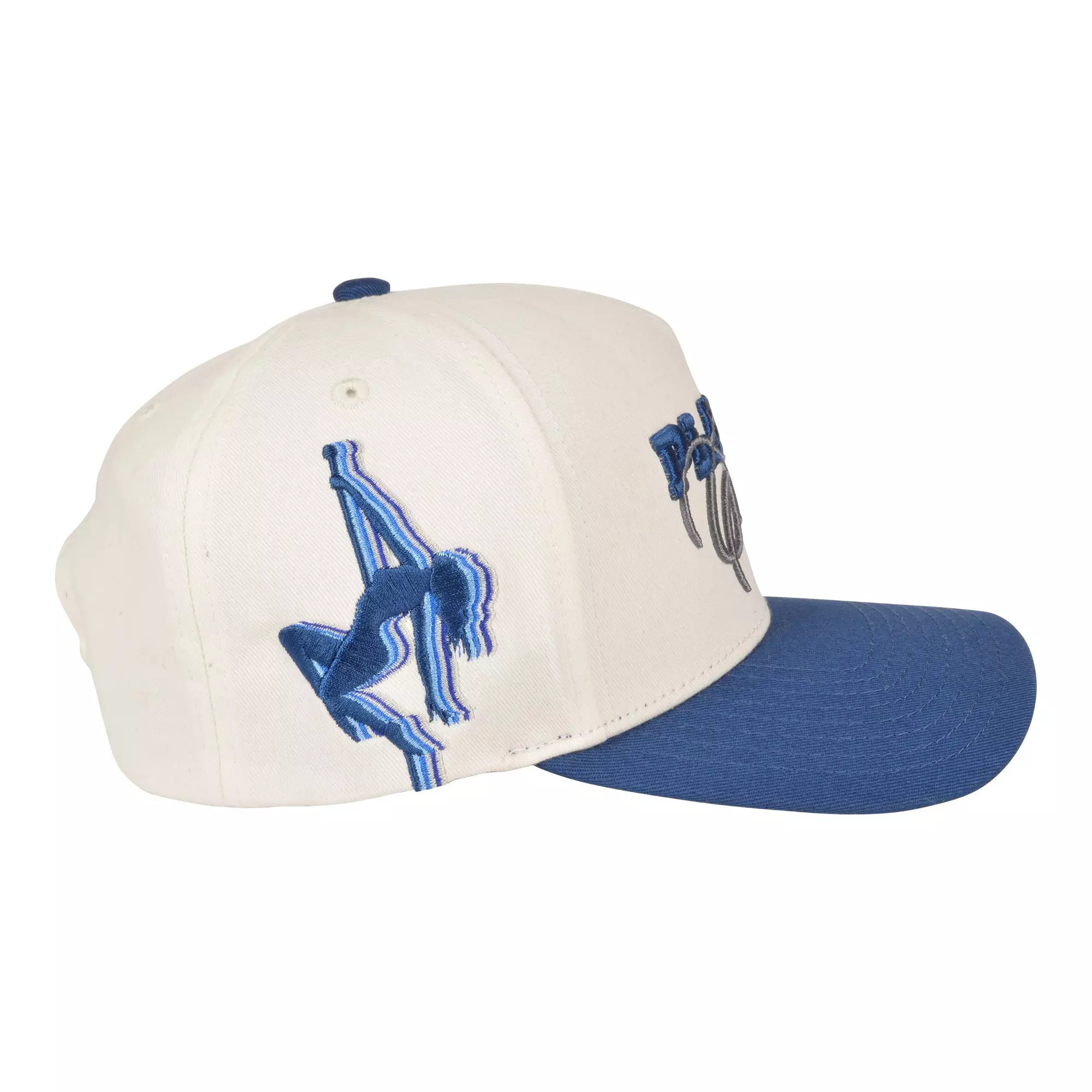 Field Grade Playboy Club Snapback Hat-White - WHITE