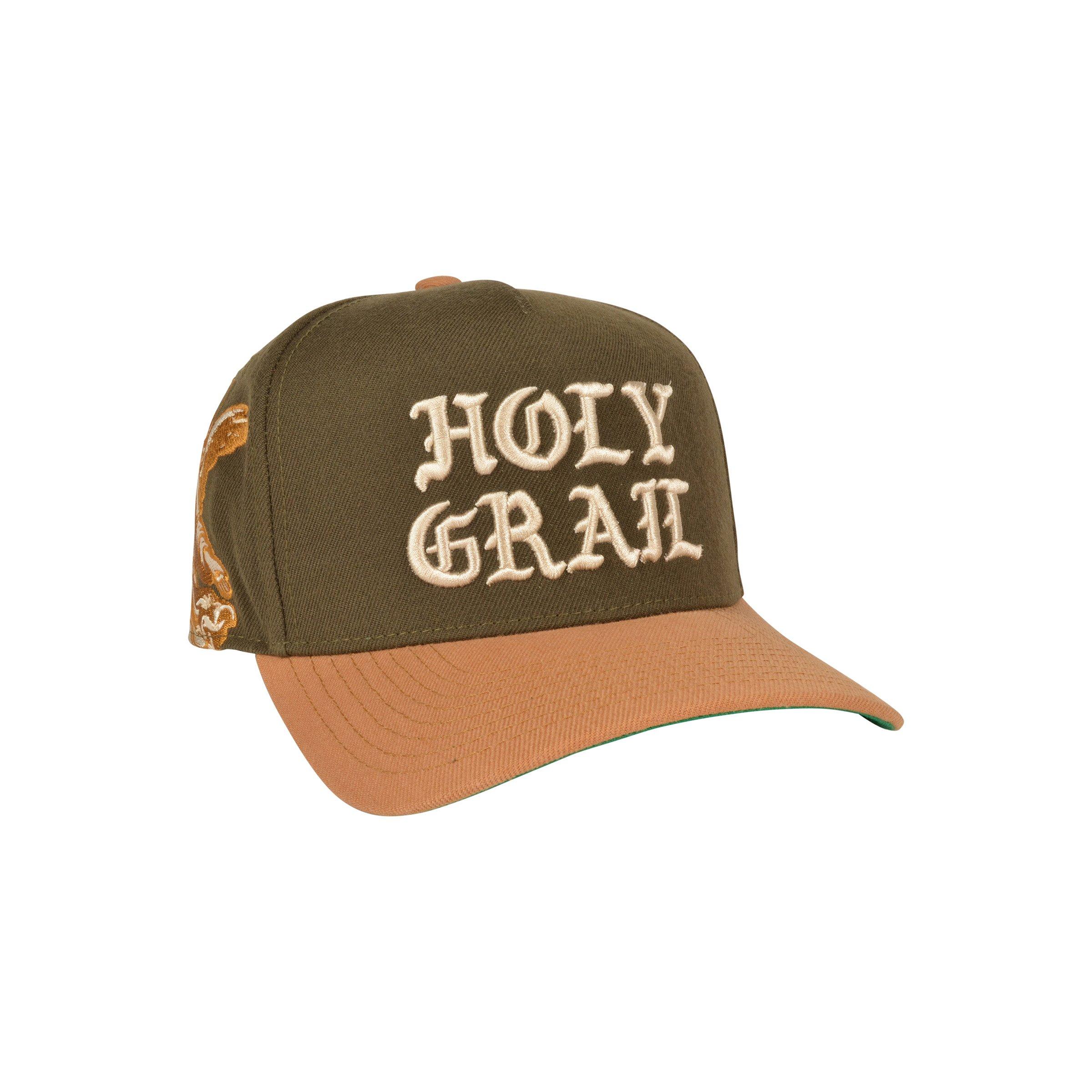 Field Grade Holy Grail Snapback Hat-Olive - GREEN Thumbnail View 2